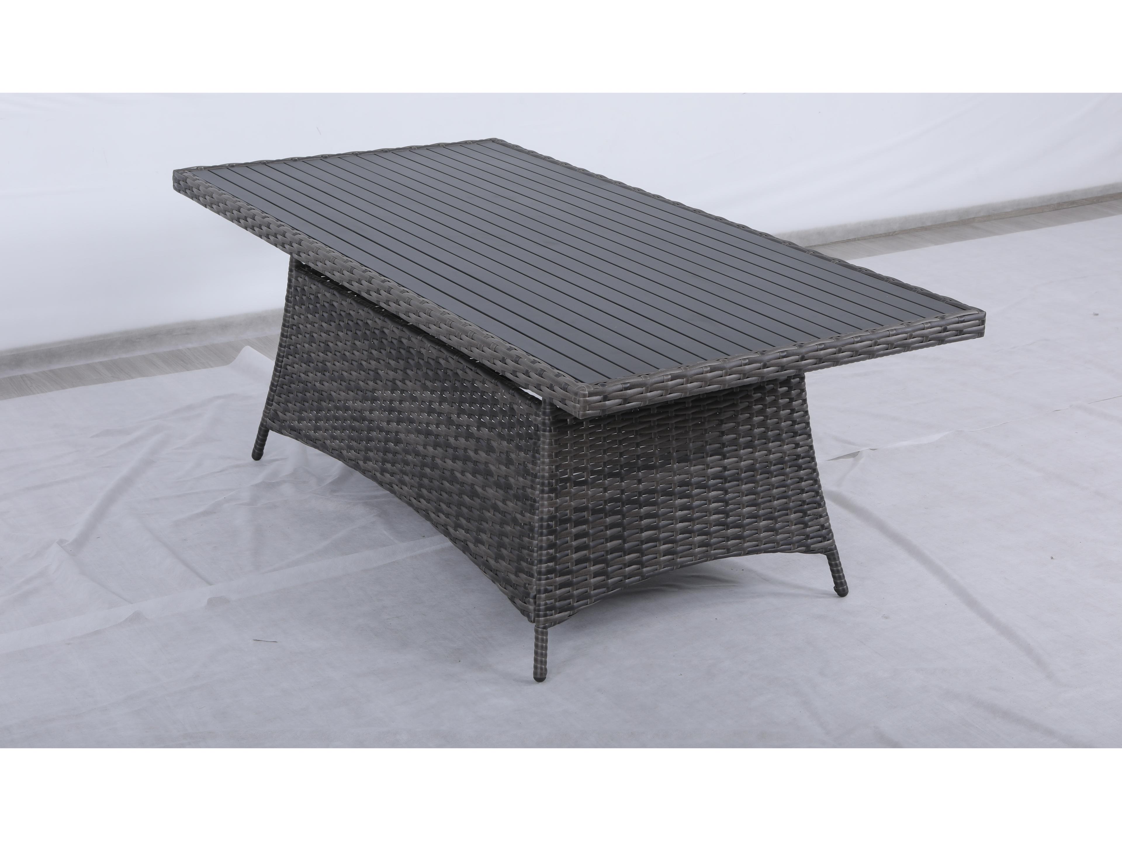 Teva Bora Wicker Rectangular Dining Table