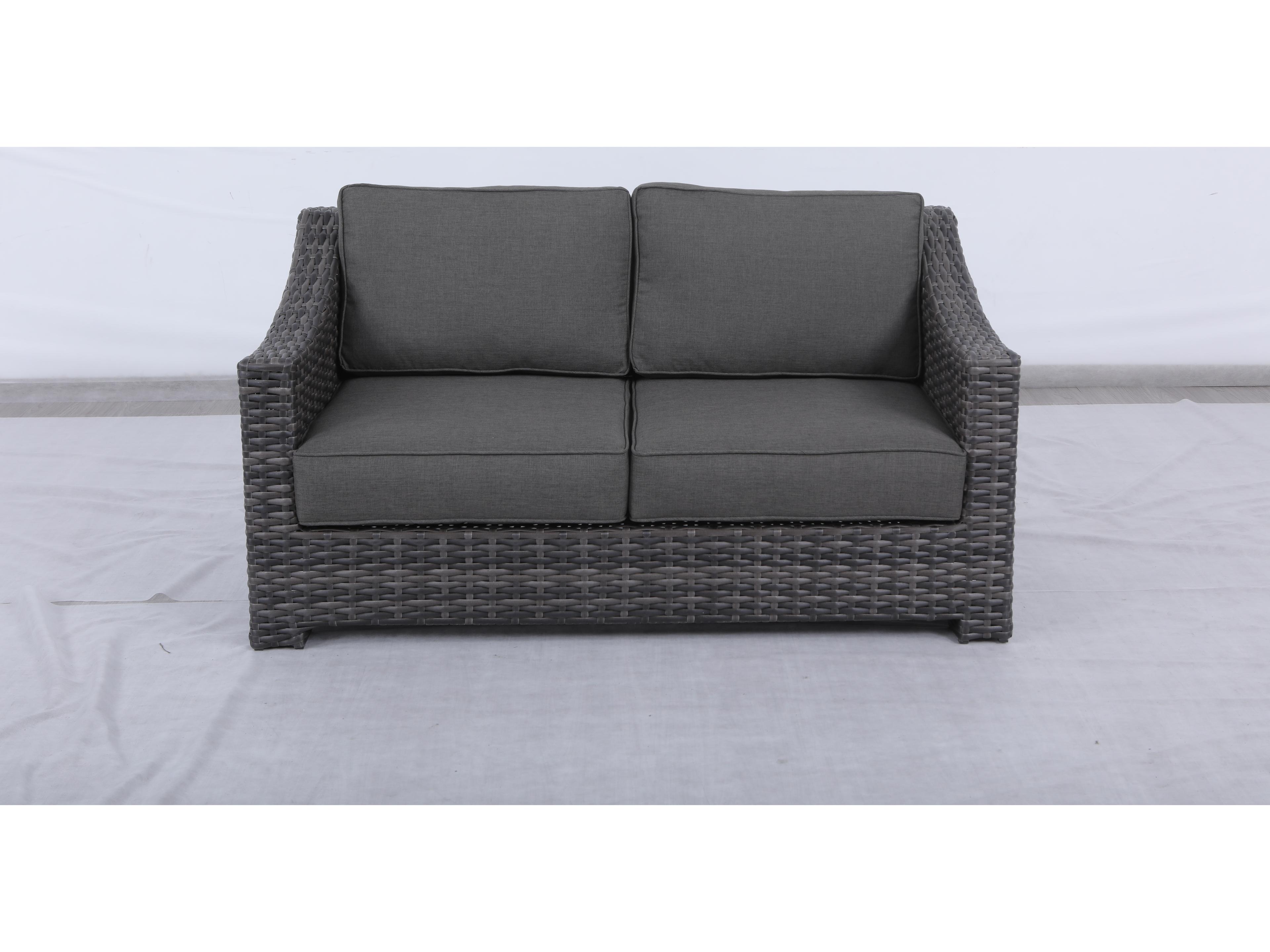 Teva Bora Bora Wicker Rattan Outdoor Loveseat