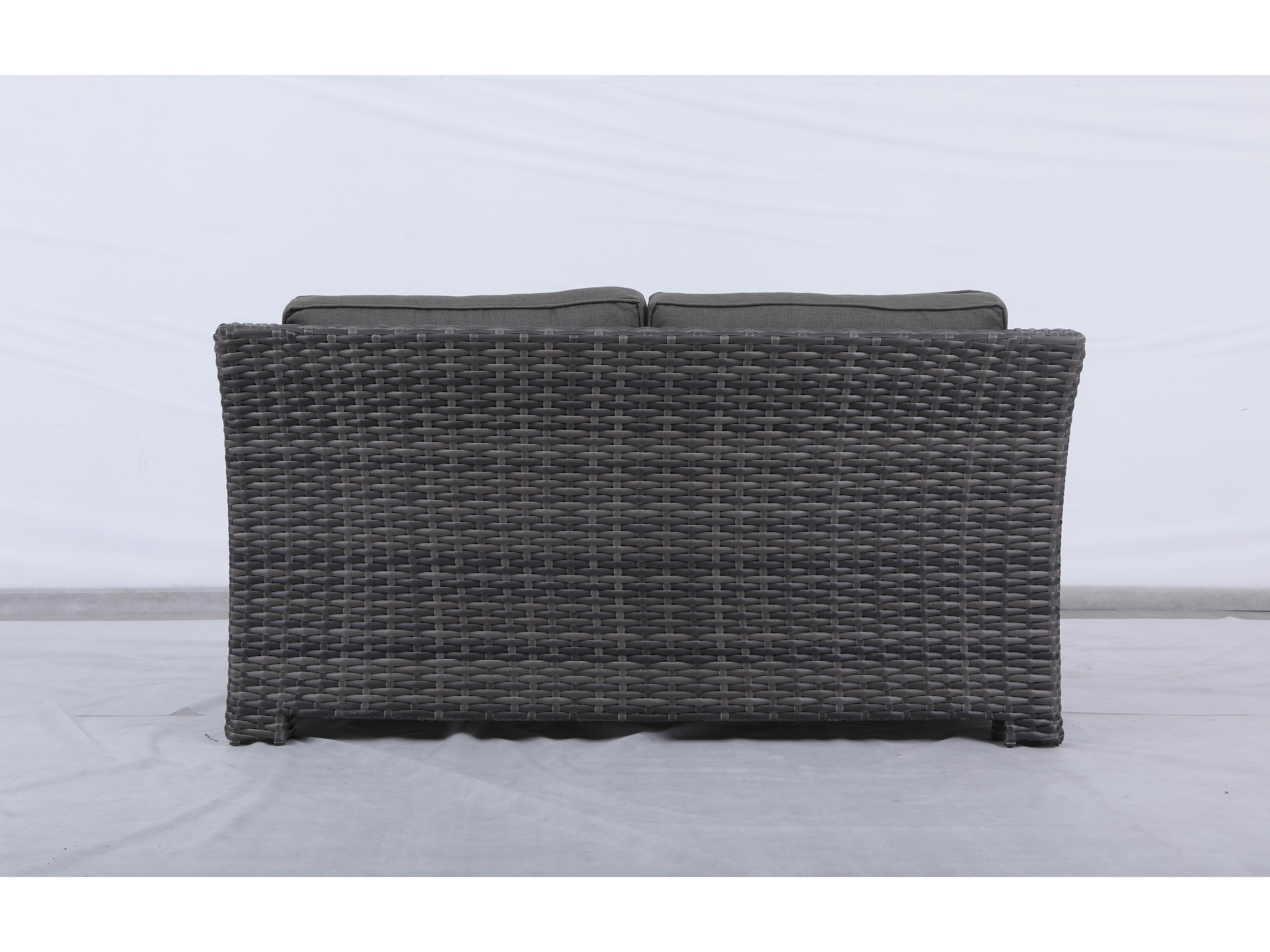 Teva Bora Bora Wicker Rattan Outdoor Loveseat