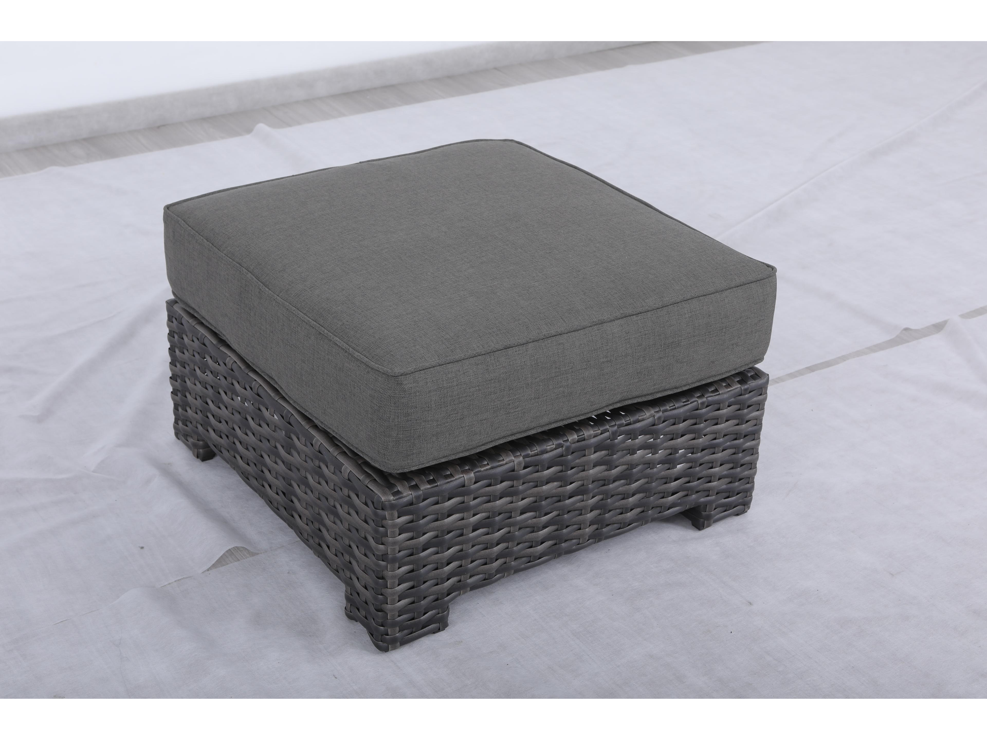 Teva Bora Bora Wicker Rattan Outdoor Ottoman