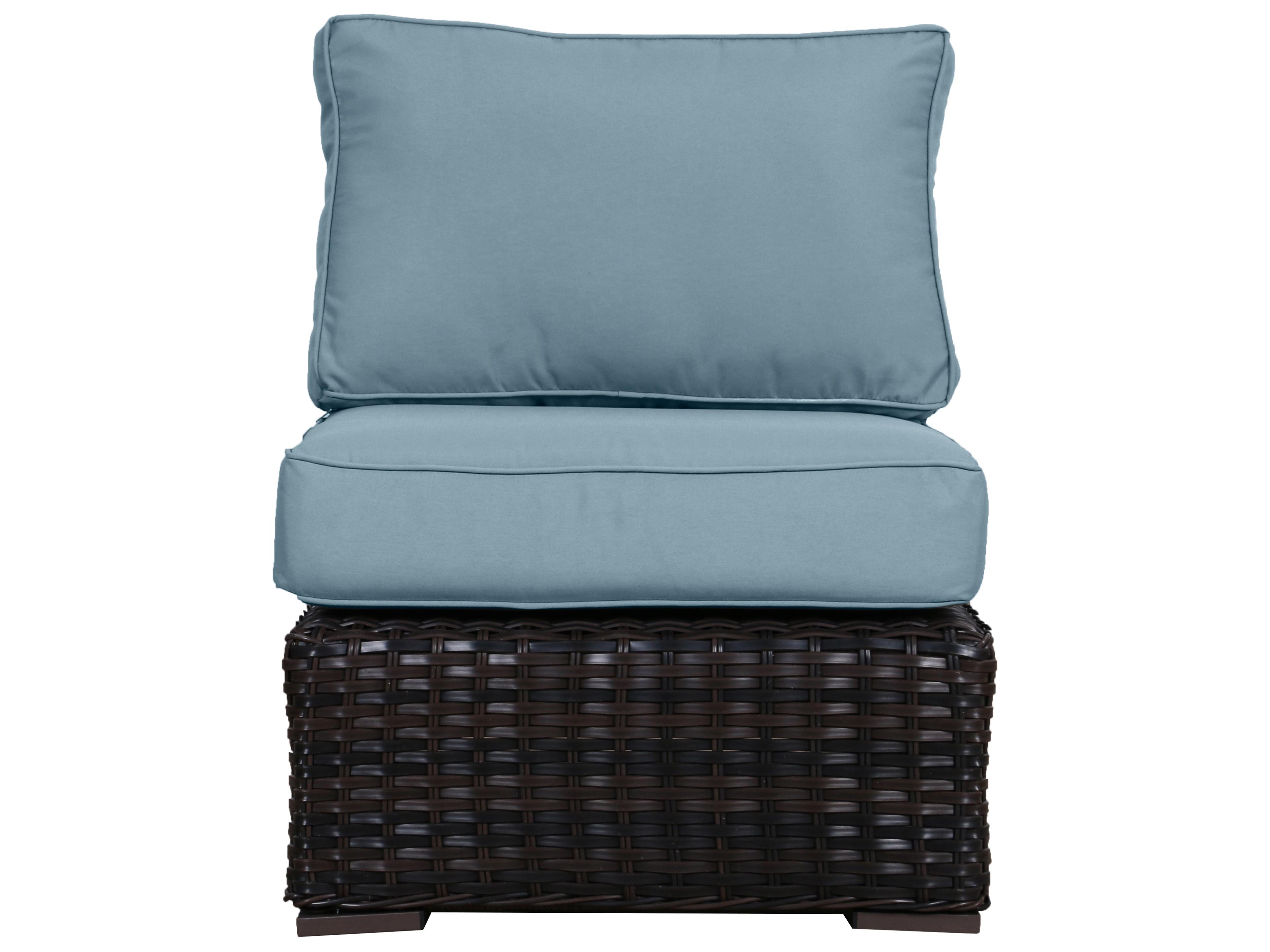 Santa Monica Wicker Cushion Lounge Chair