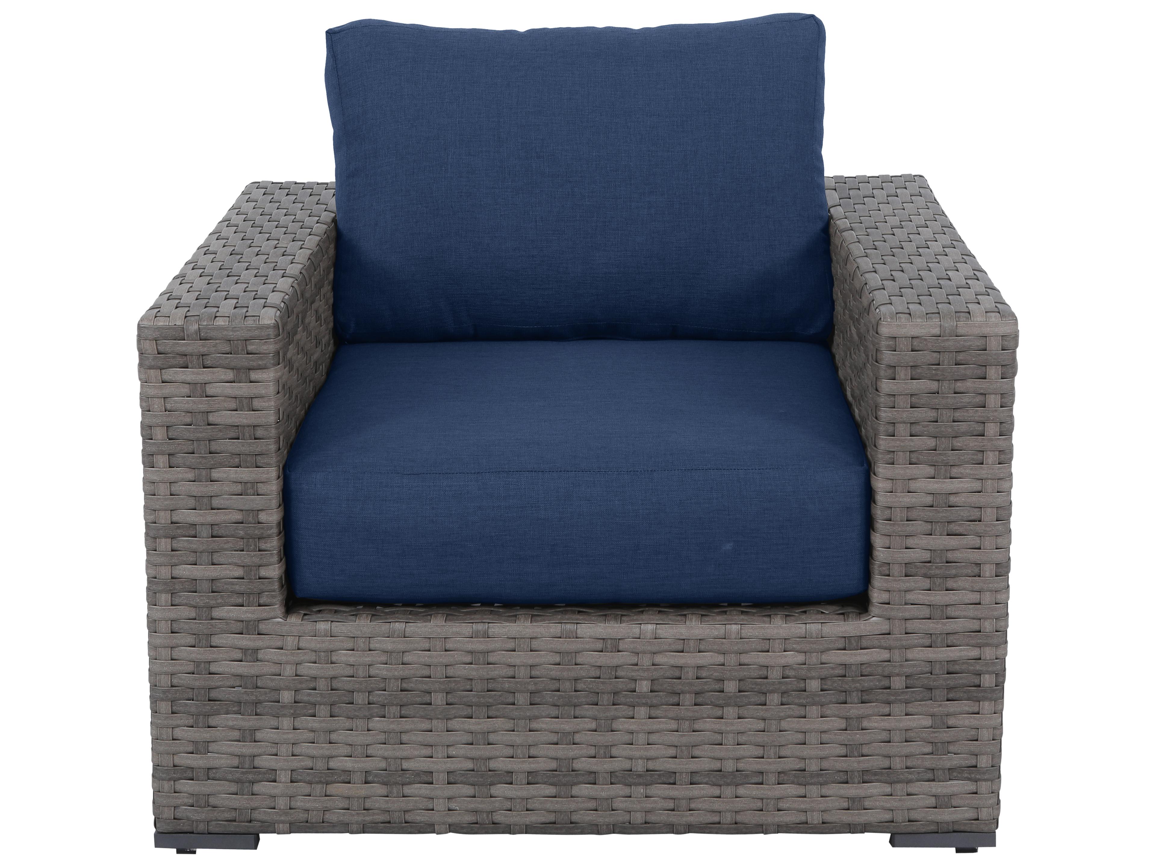 Bali Wicker Cushion Lounge Chair