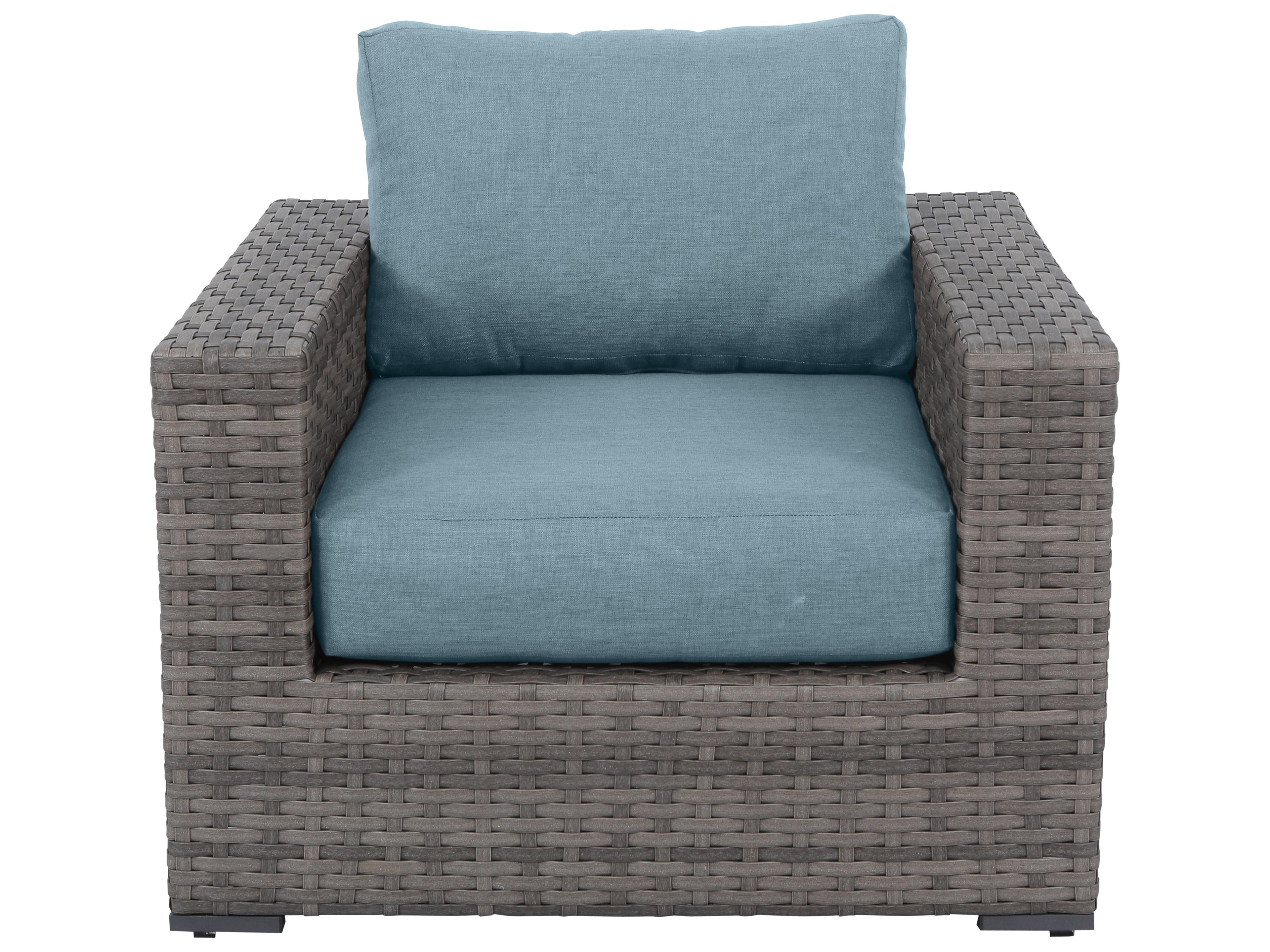 Bali Wicker Cushion Lounge Chair