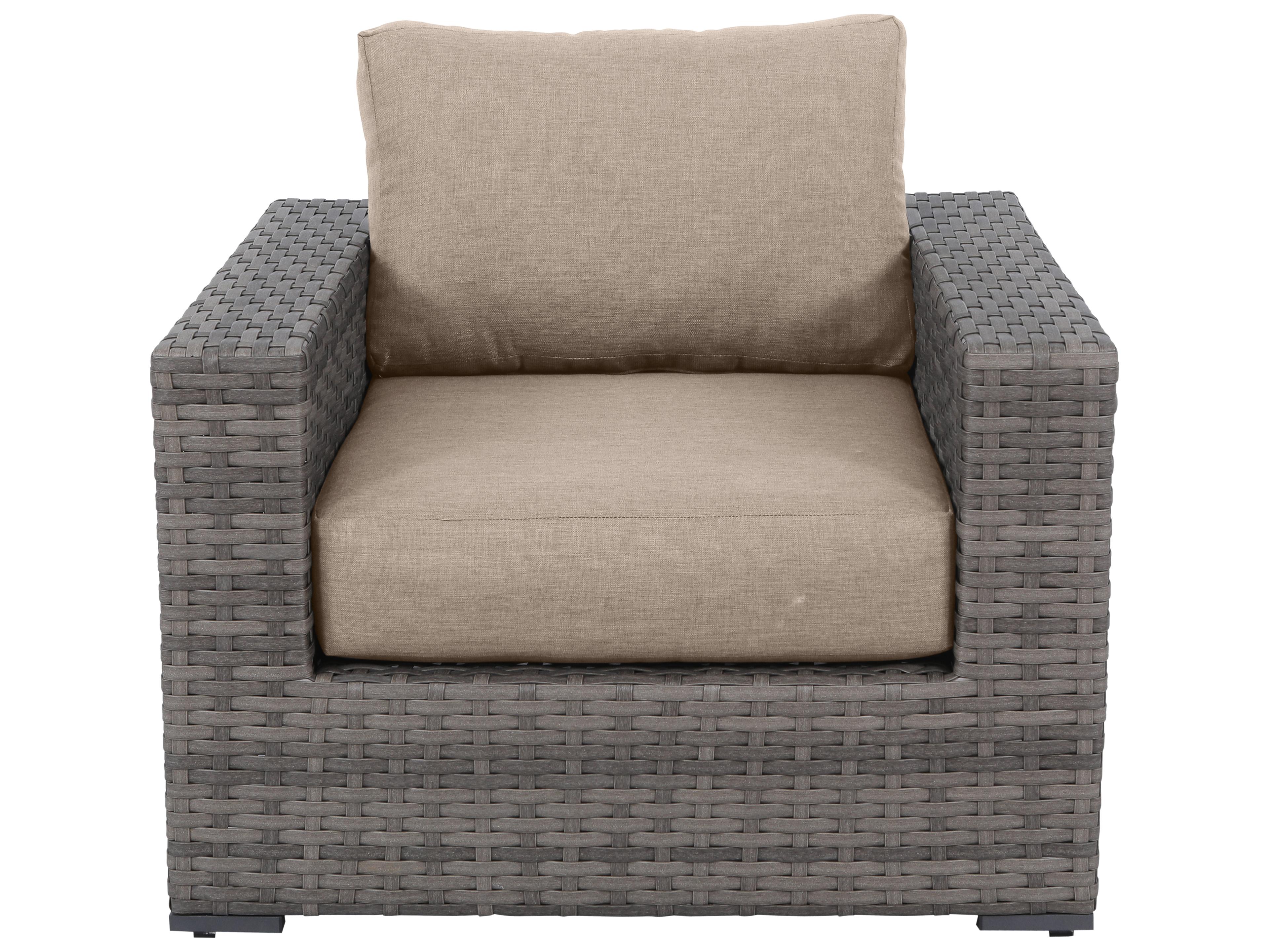 Bali Wicker Cushion Lounge Chair