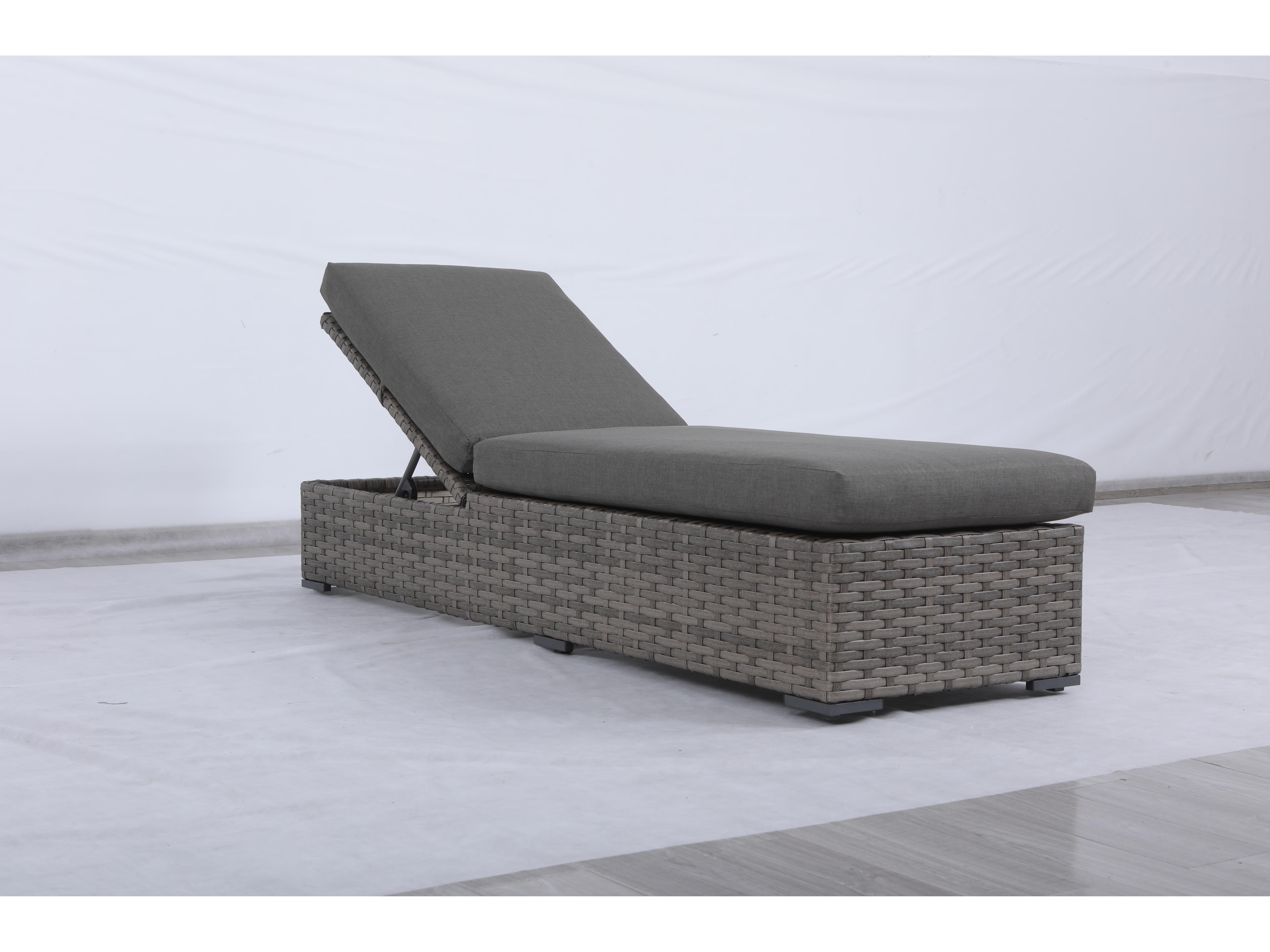 Teva Bali Wicker Outdoor Patio Chaise Lounge