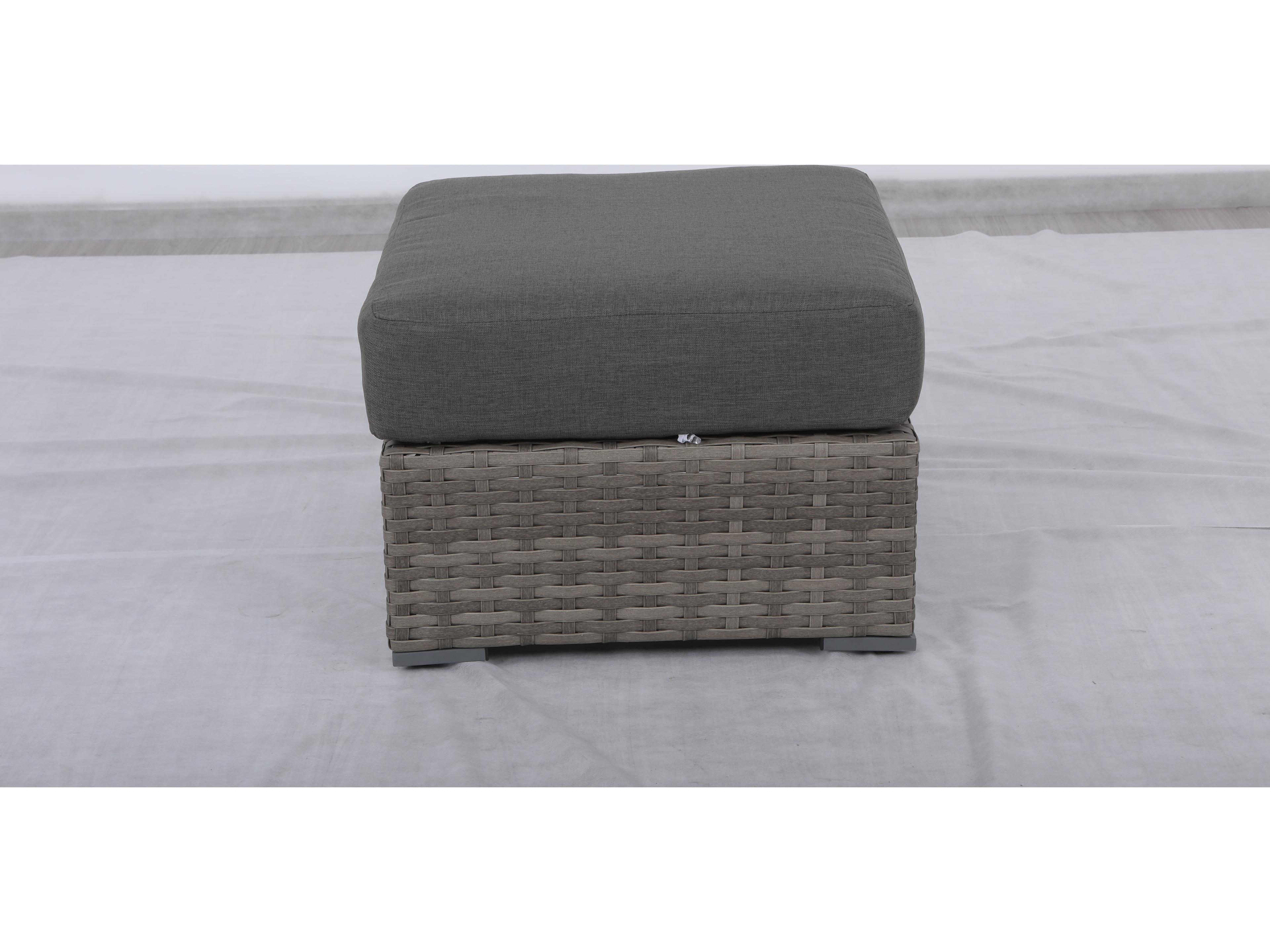 Bali Outdoor Ottoman All-Weather Wicker