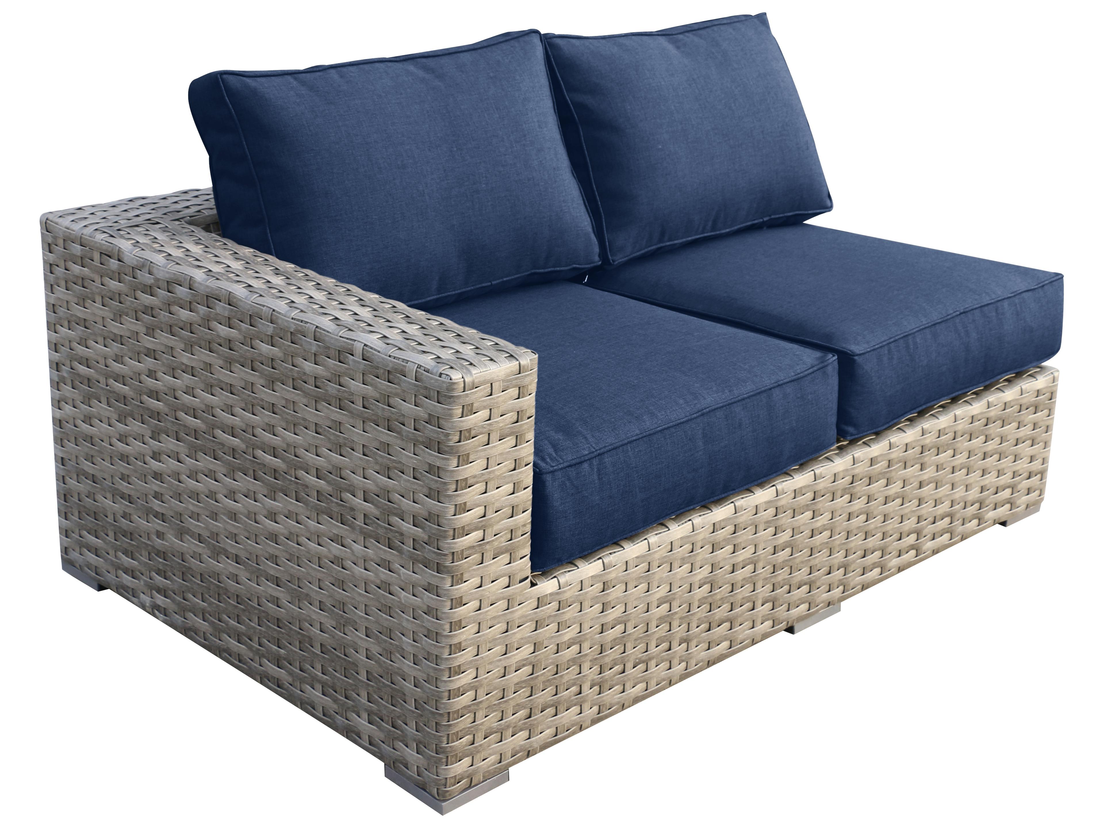 Bali Wicker Cushion Sofa