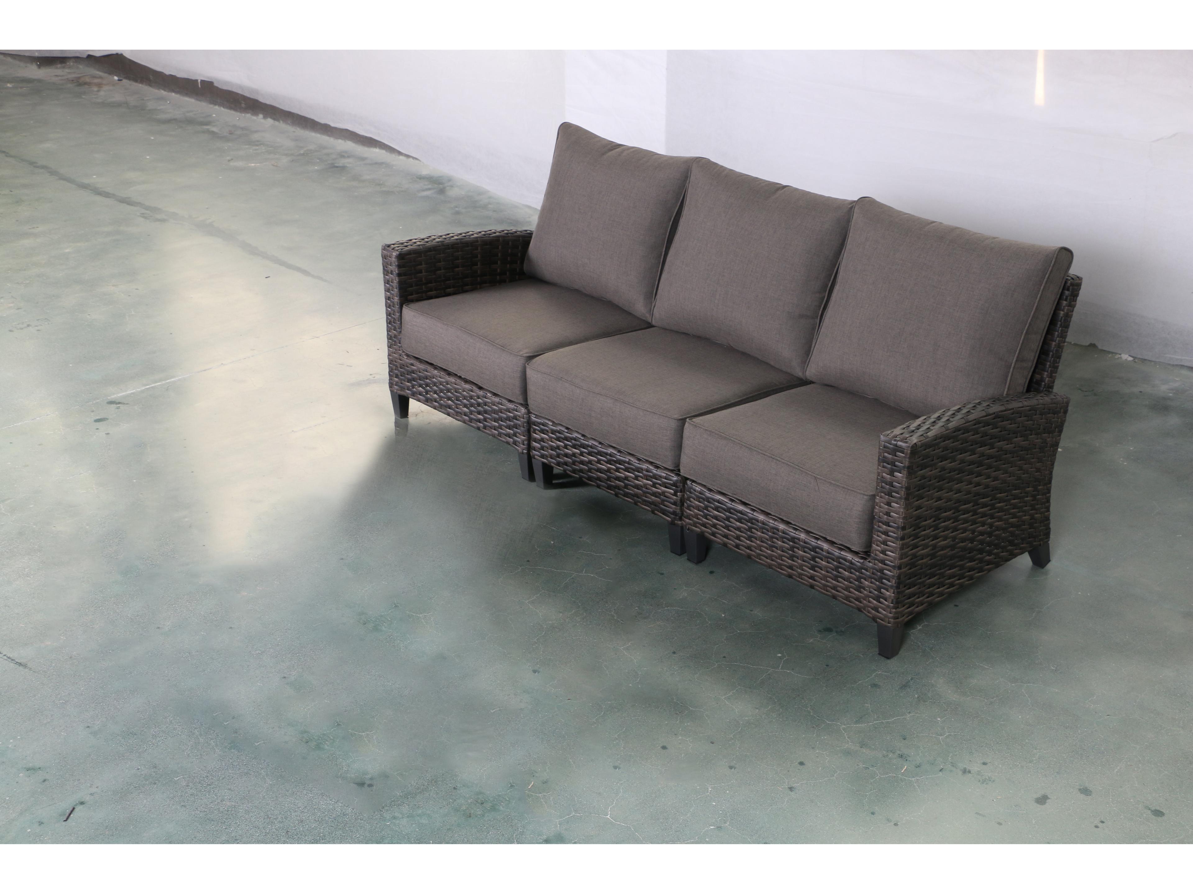 Barbados 3 Piece Outdoor Sofa