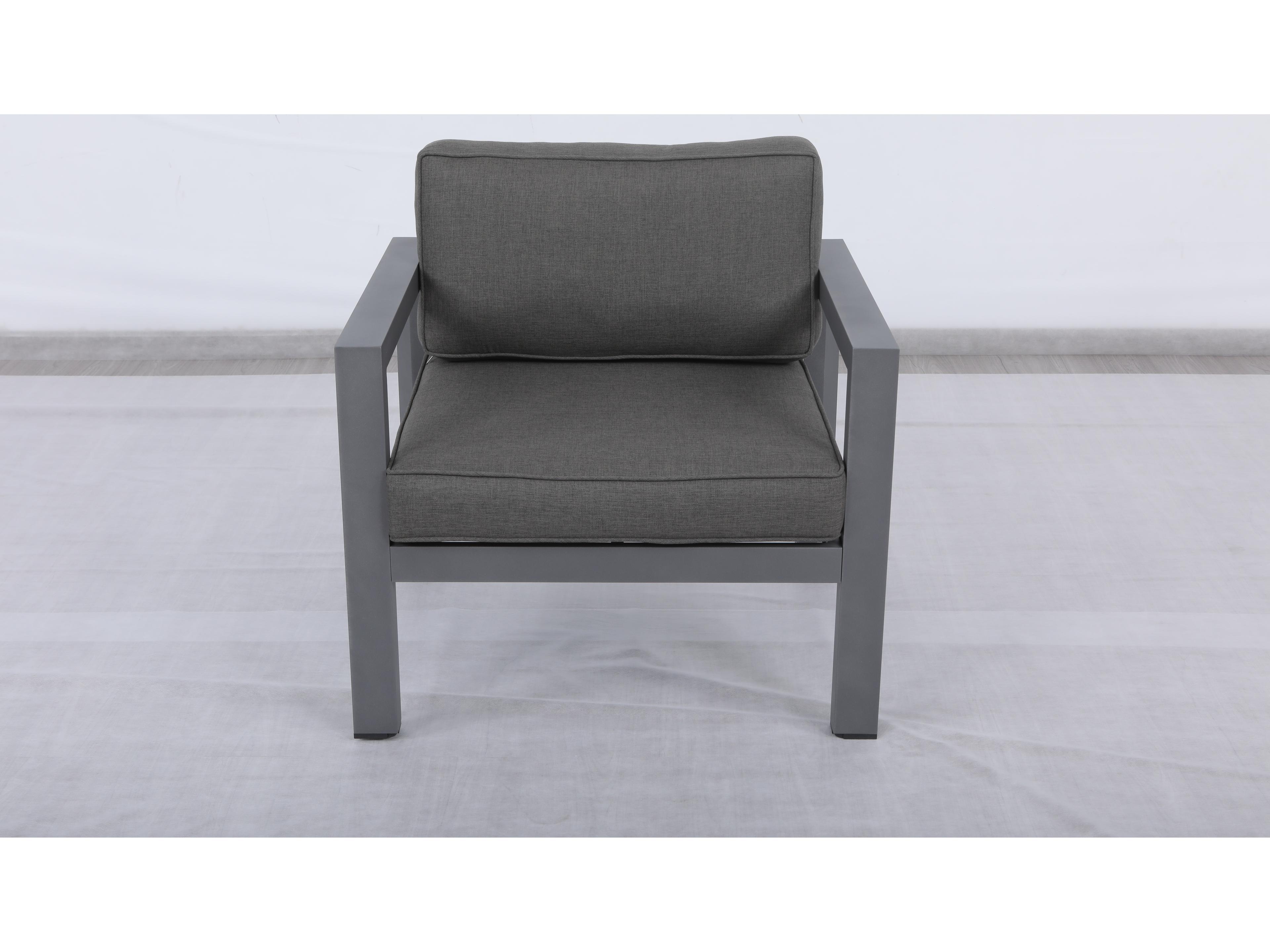 Cabo Aluminum Outdoor Patio Lounge Chair