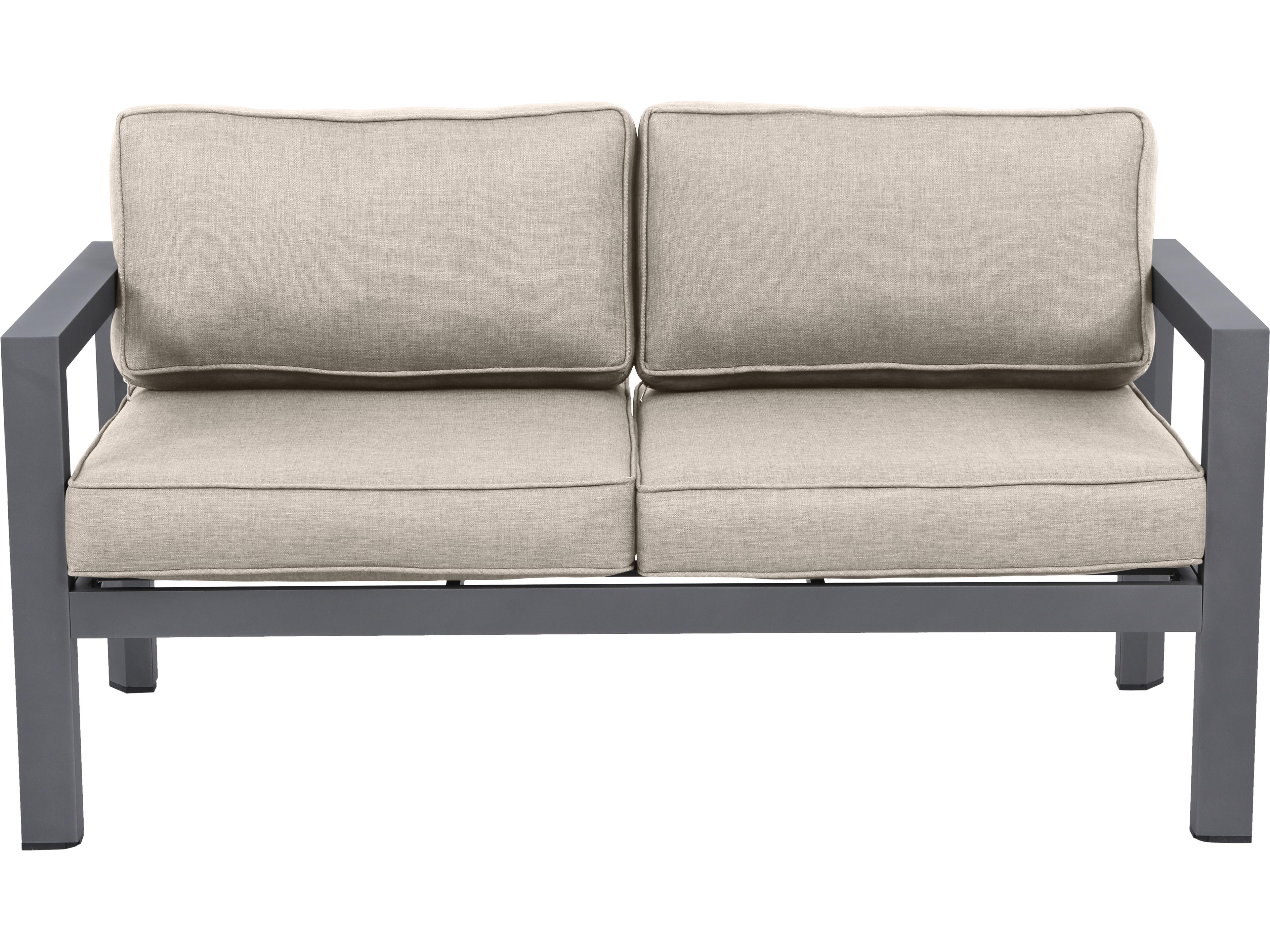 Cabo Aluminum Cushion Loveseat