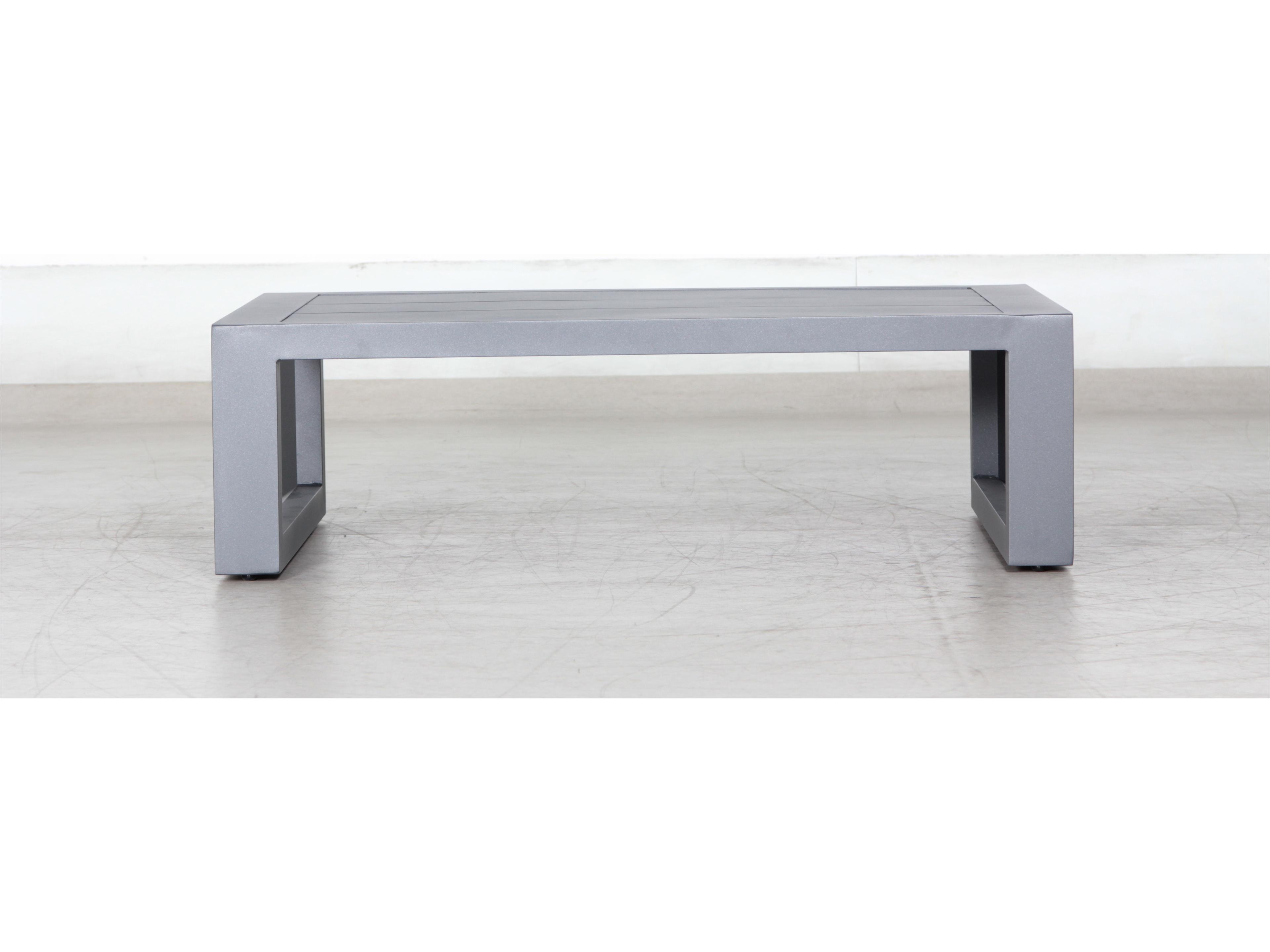 Paris Aluminum Rectangular Outdoor Coffee Table