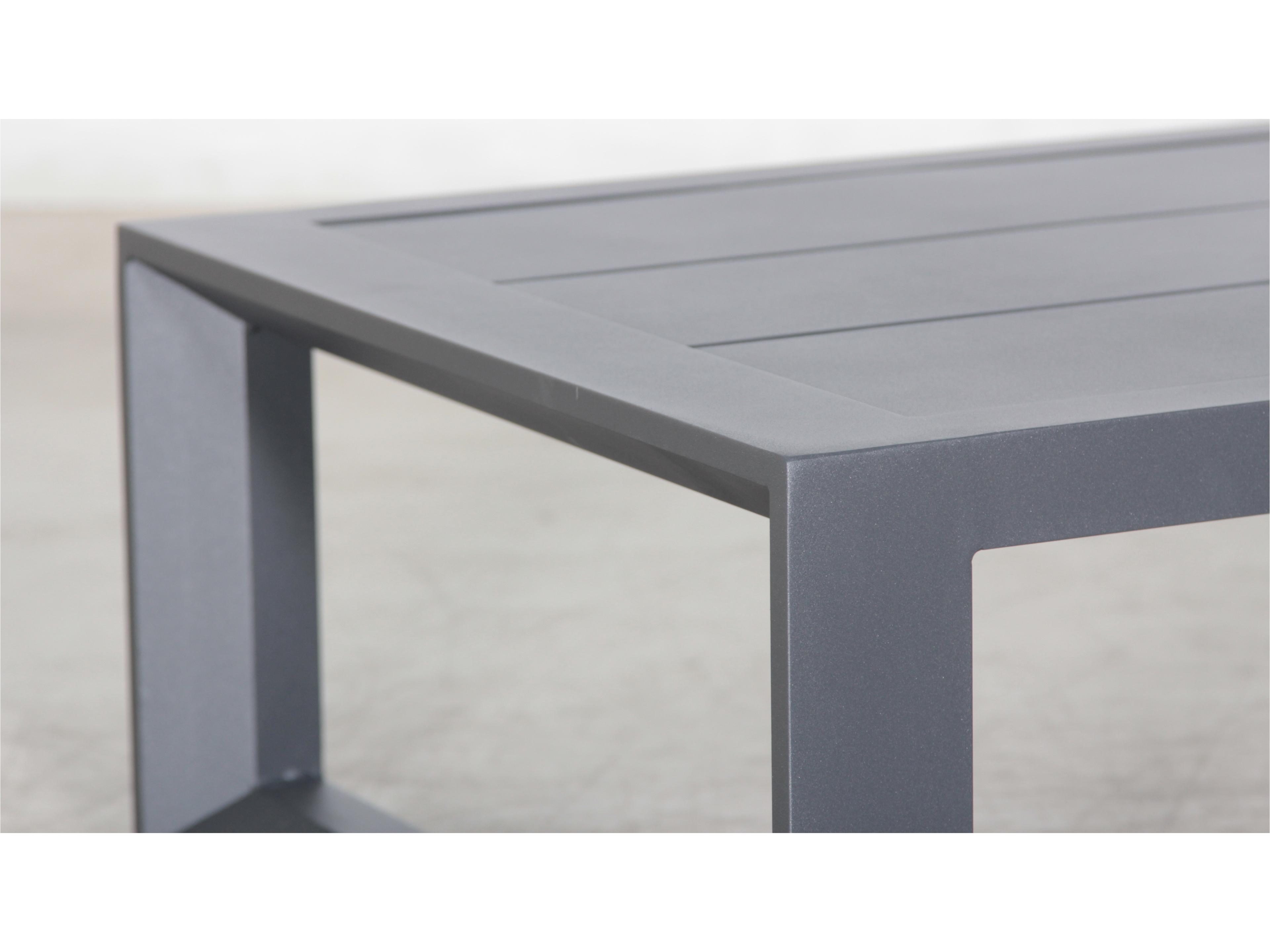 Teva Paris Aluminum Rectangular Outdoor Coffee Table