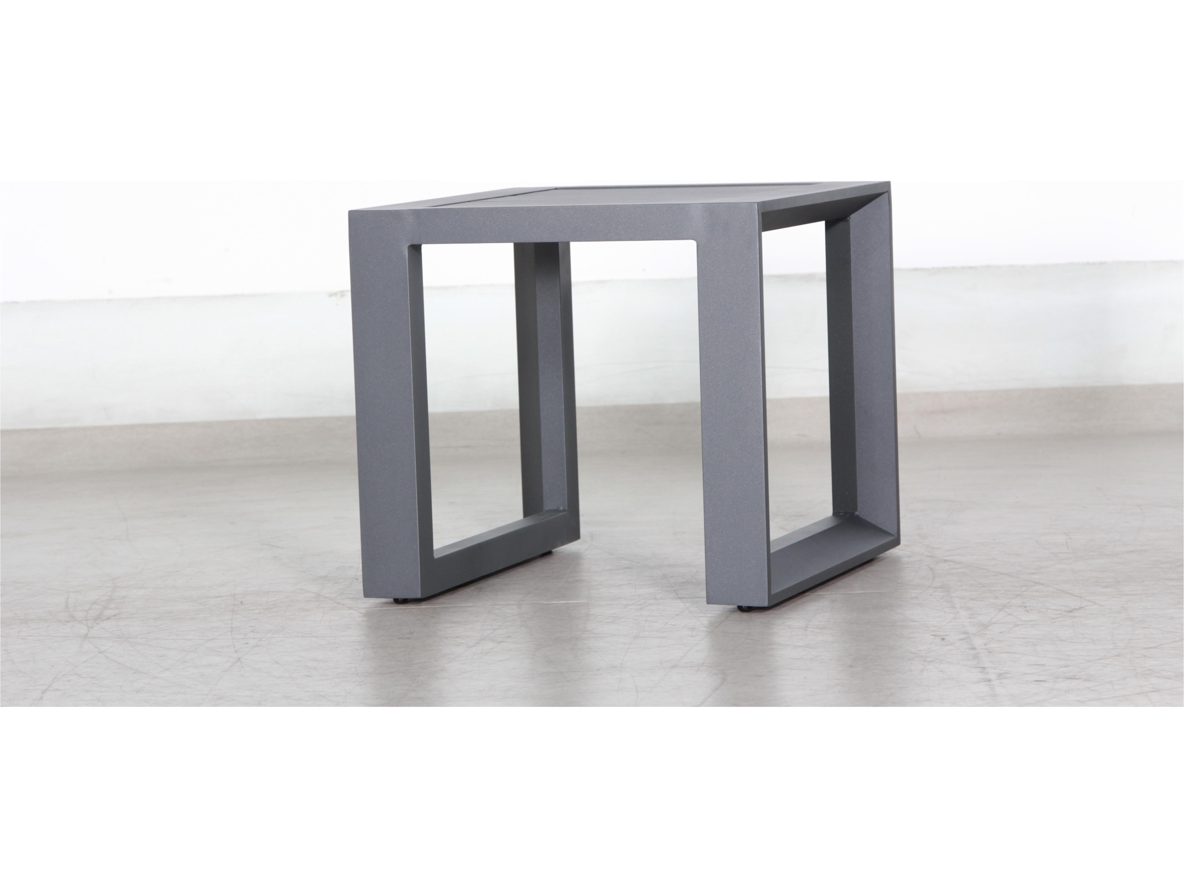 Teva Paris Aluminum Square Patio End Table