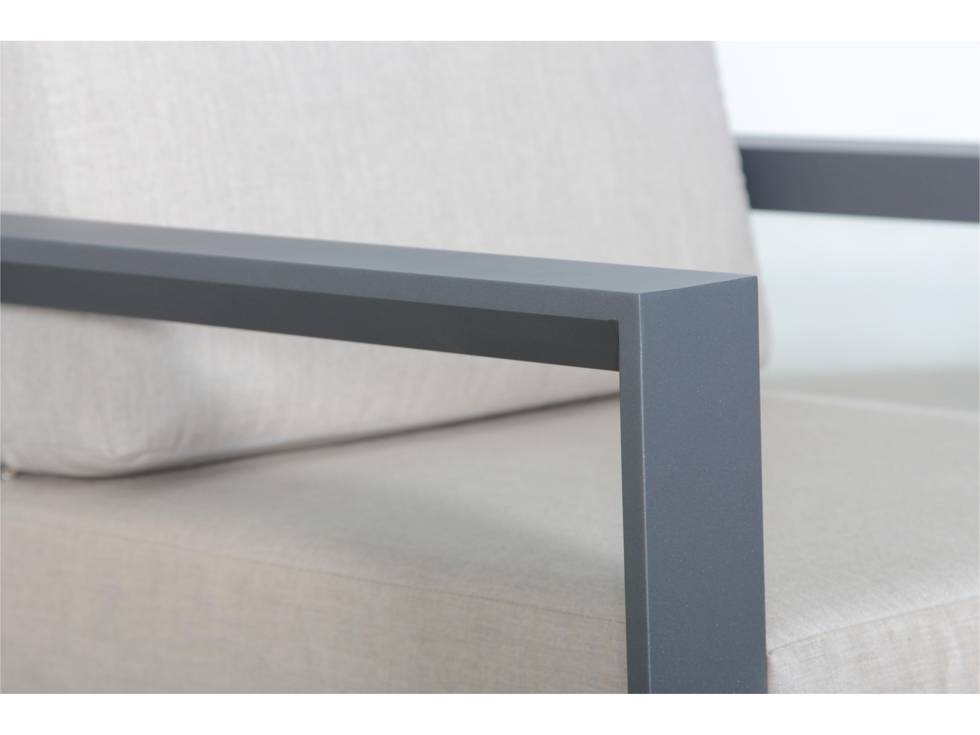 Teva Paris Aluminum Patio Loveseat