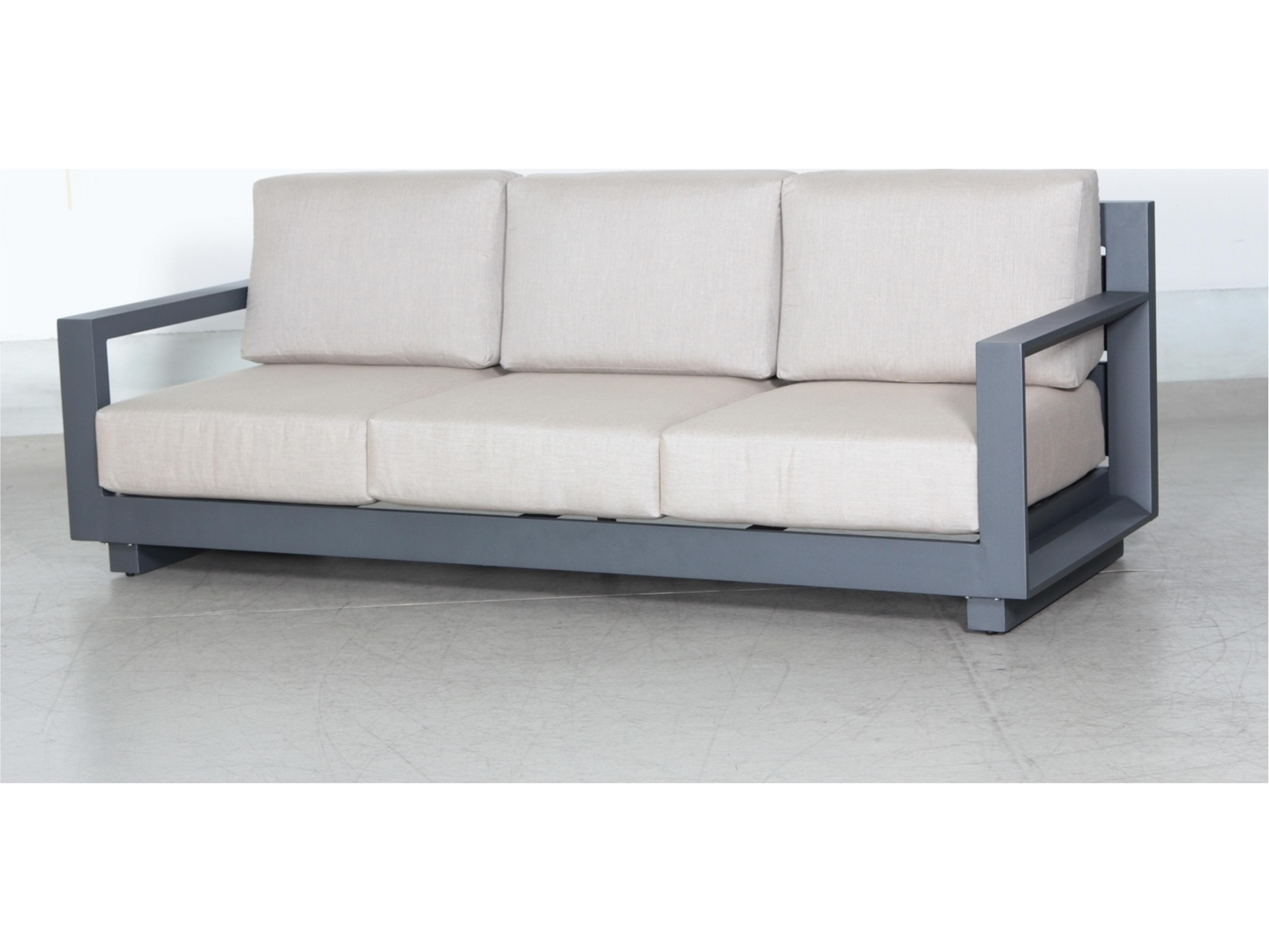 Paris Aluminum Outdoor Sofa