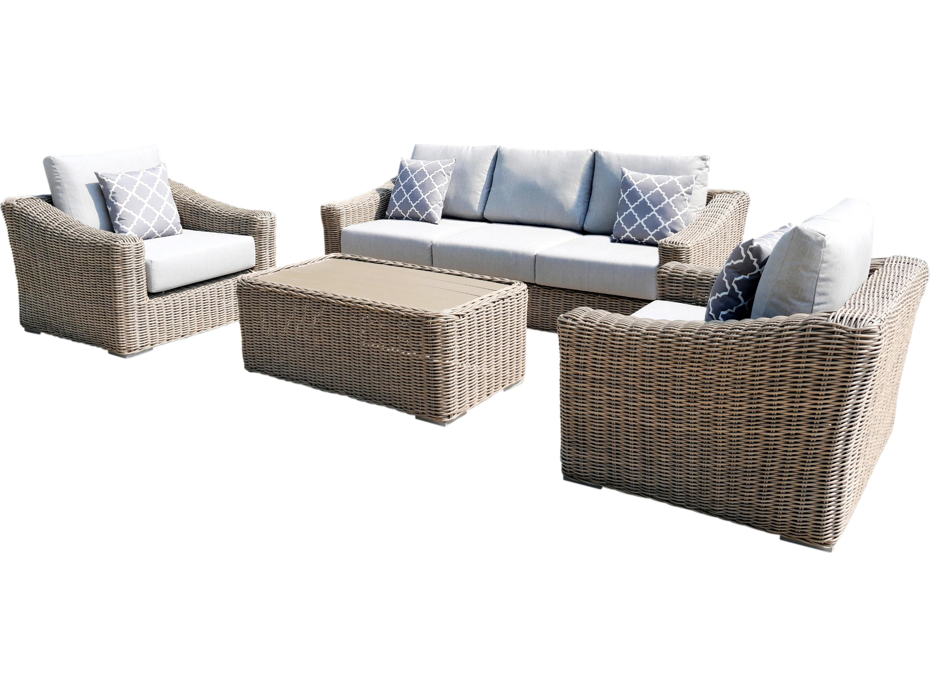 Teva Tulum Wicker Outdoor Lounge Set