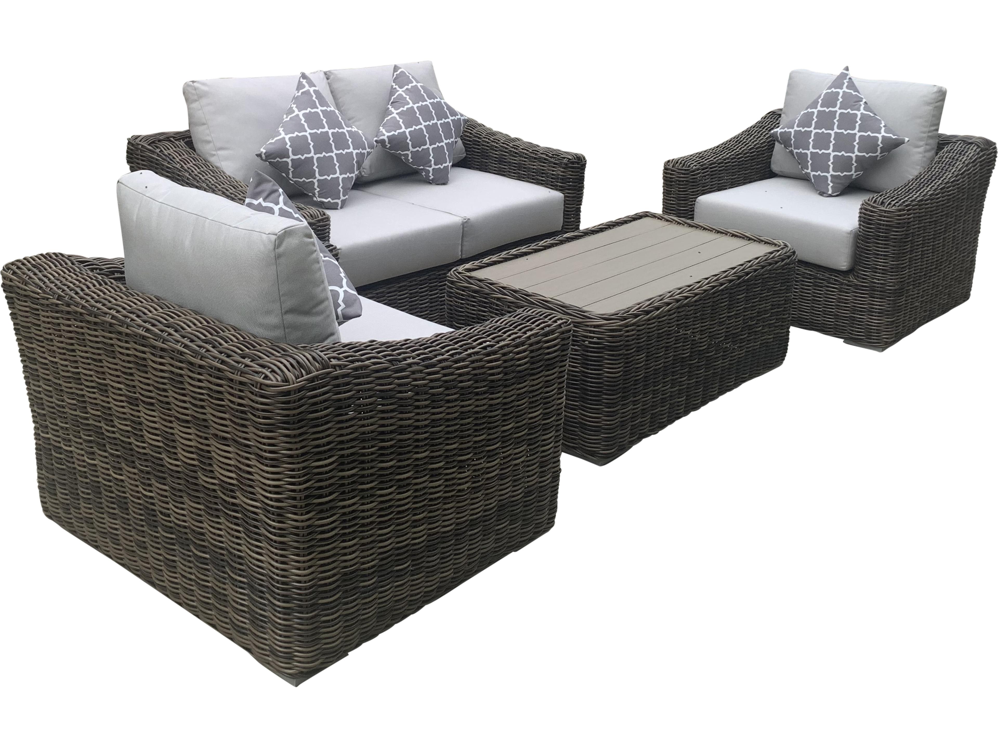 Teva Monterey Aluminum Cushion Lounge Set