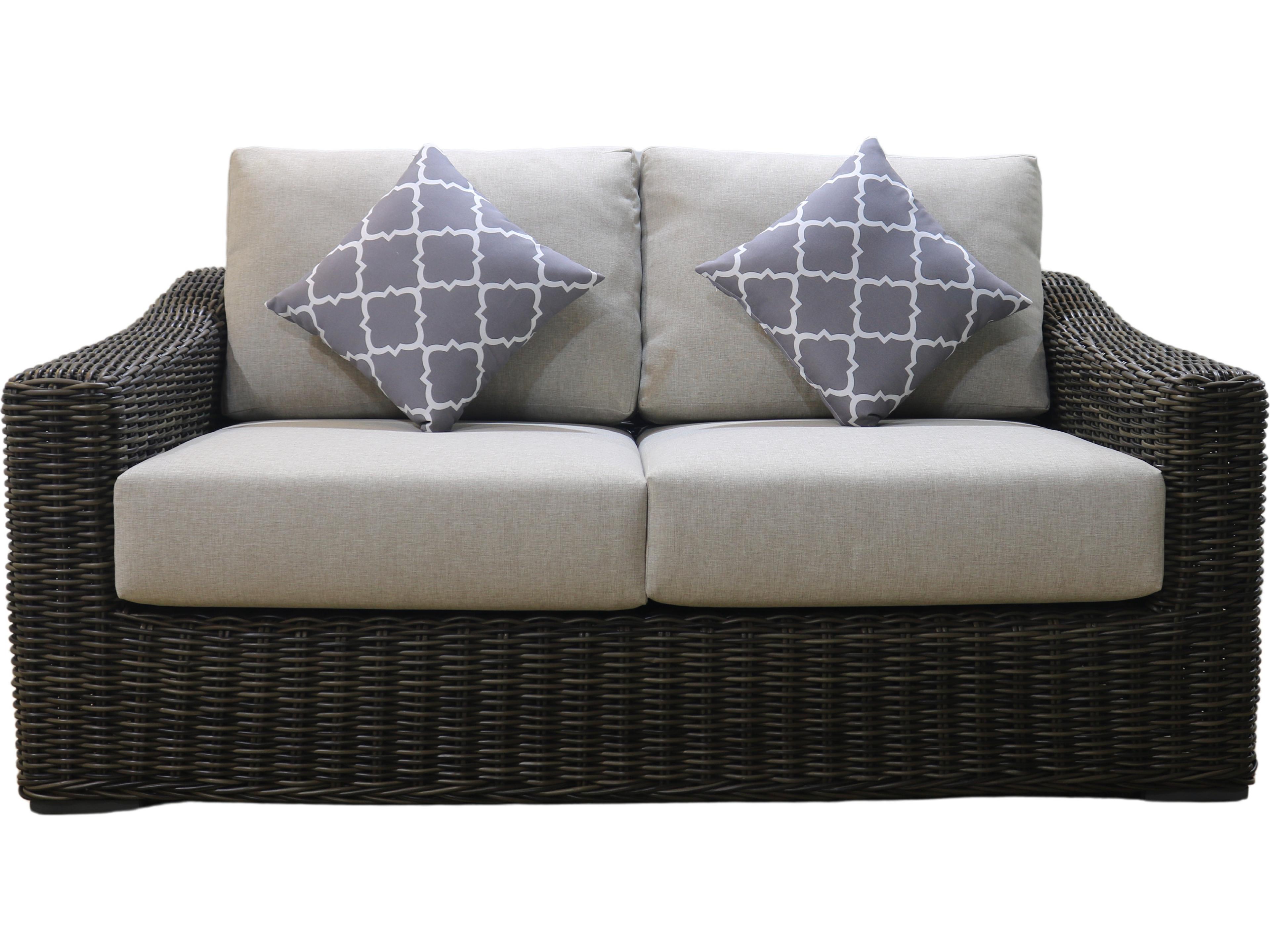 Catalina Aluminum Cushion Loveseat