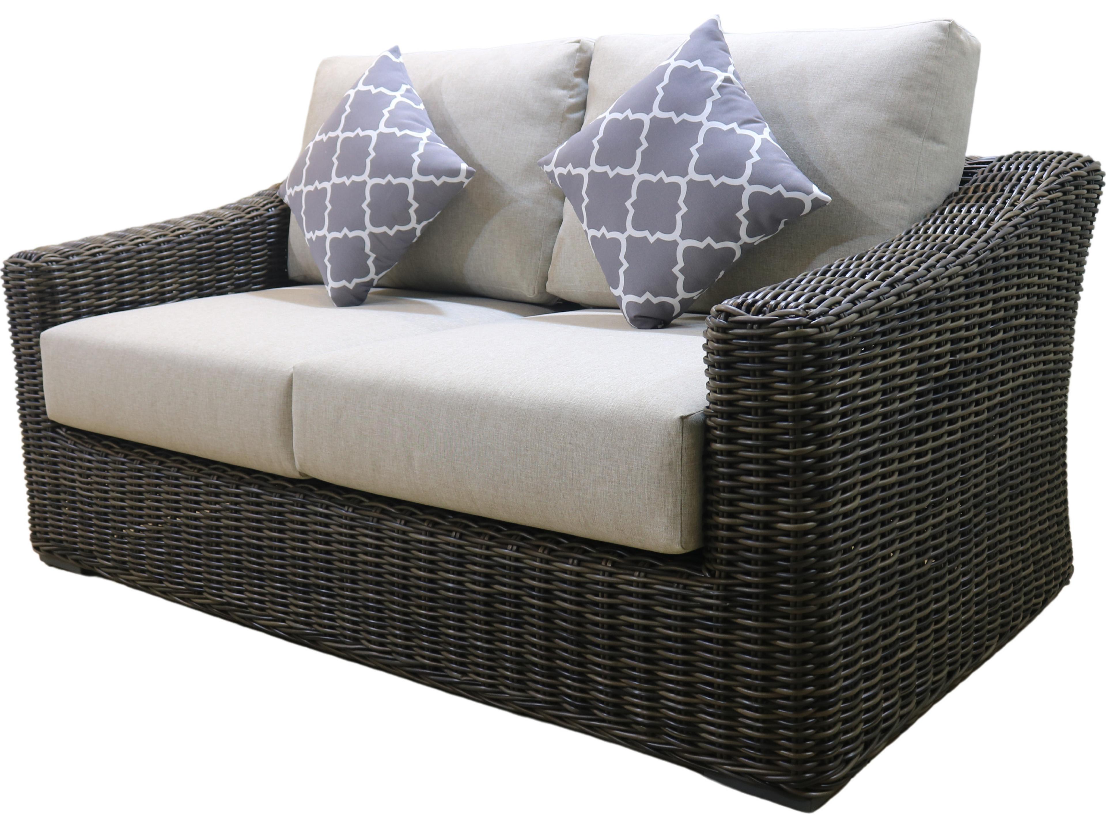 Teva Catalina Aluminum Cushion Loveseat