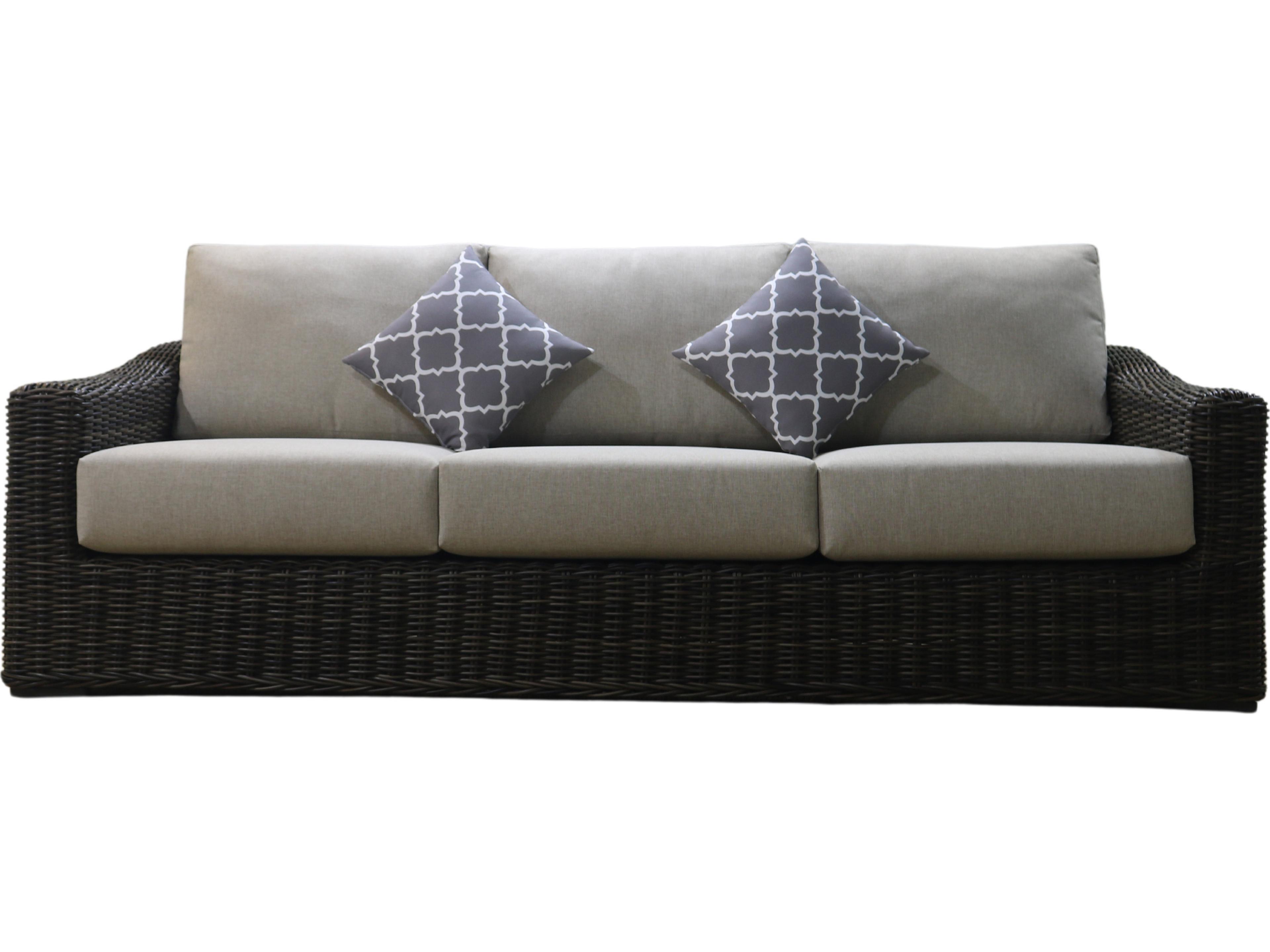 Teva Catalina Wicker Cushion Sofa