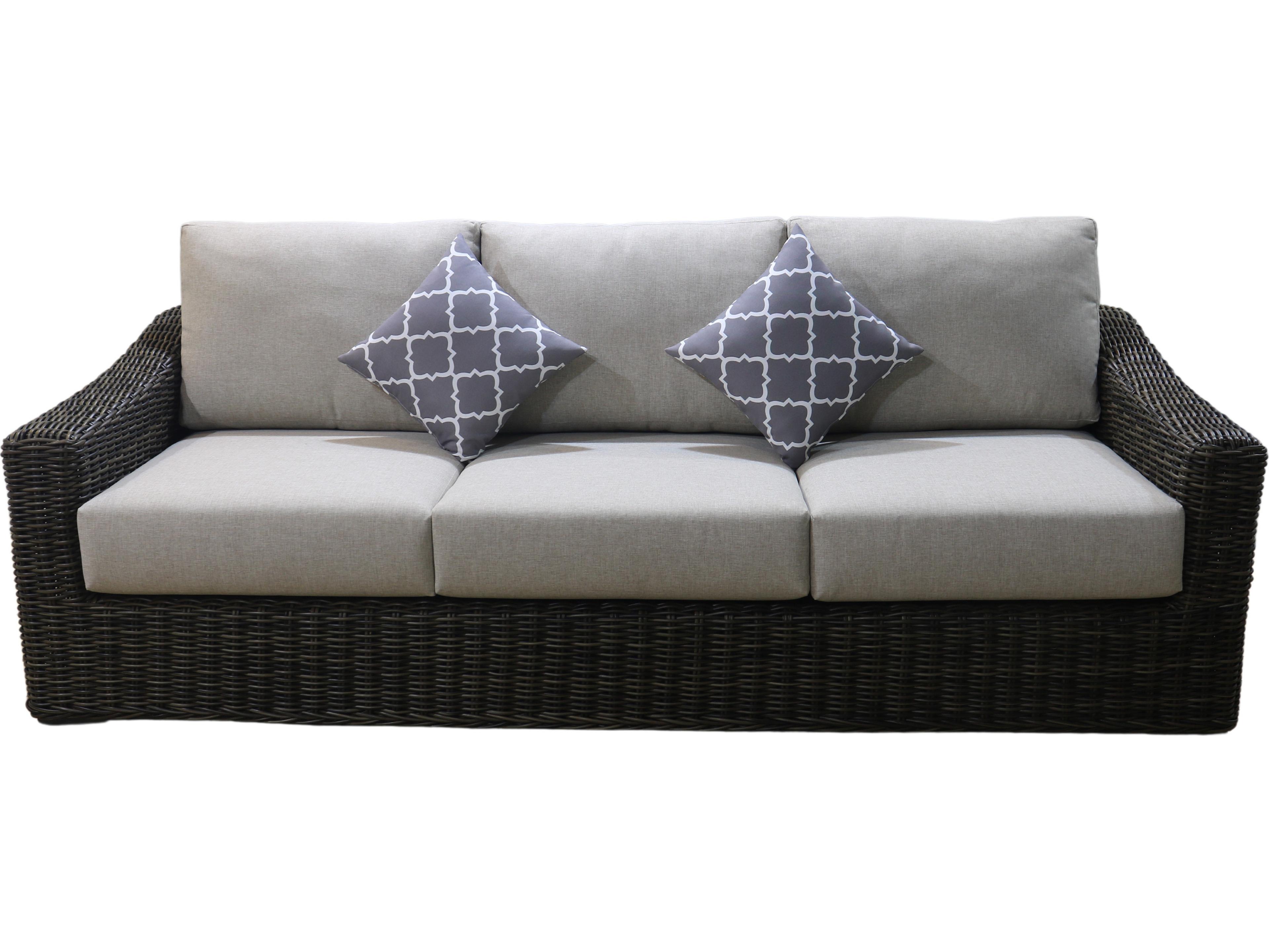 Teva Catalina Wicker Cushion Sofa