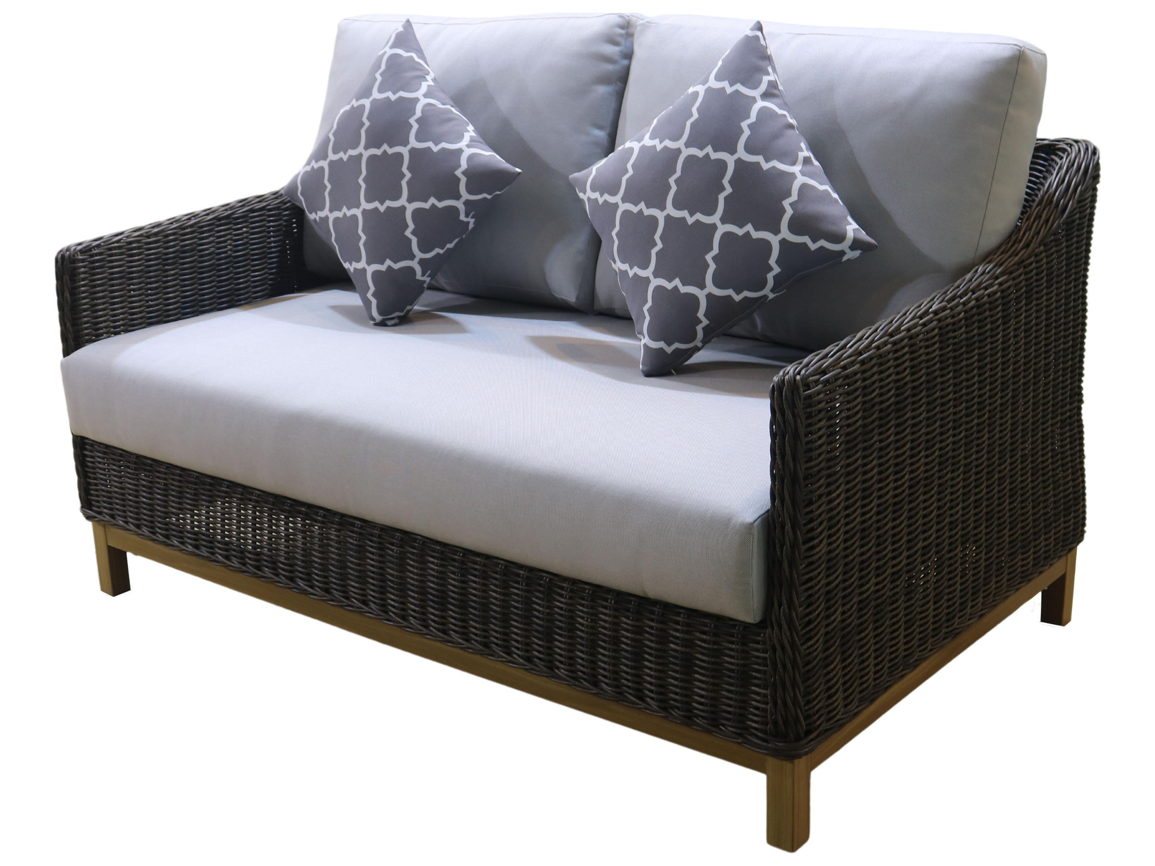 Teva Napa Aluminum Cushion Loveseat