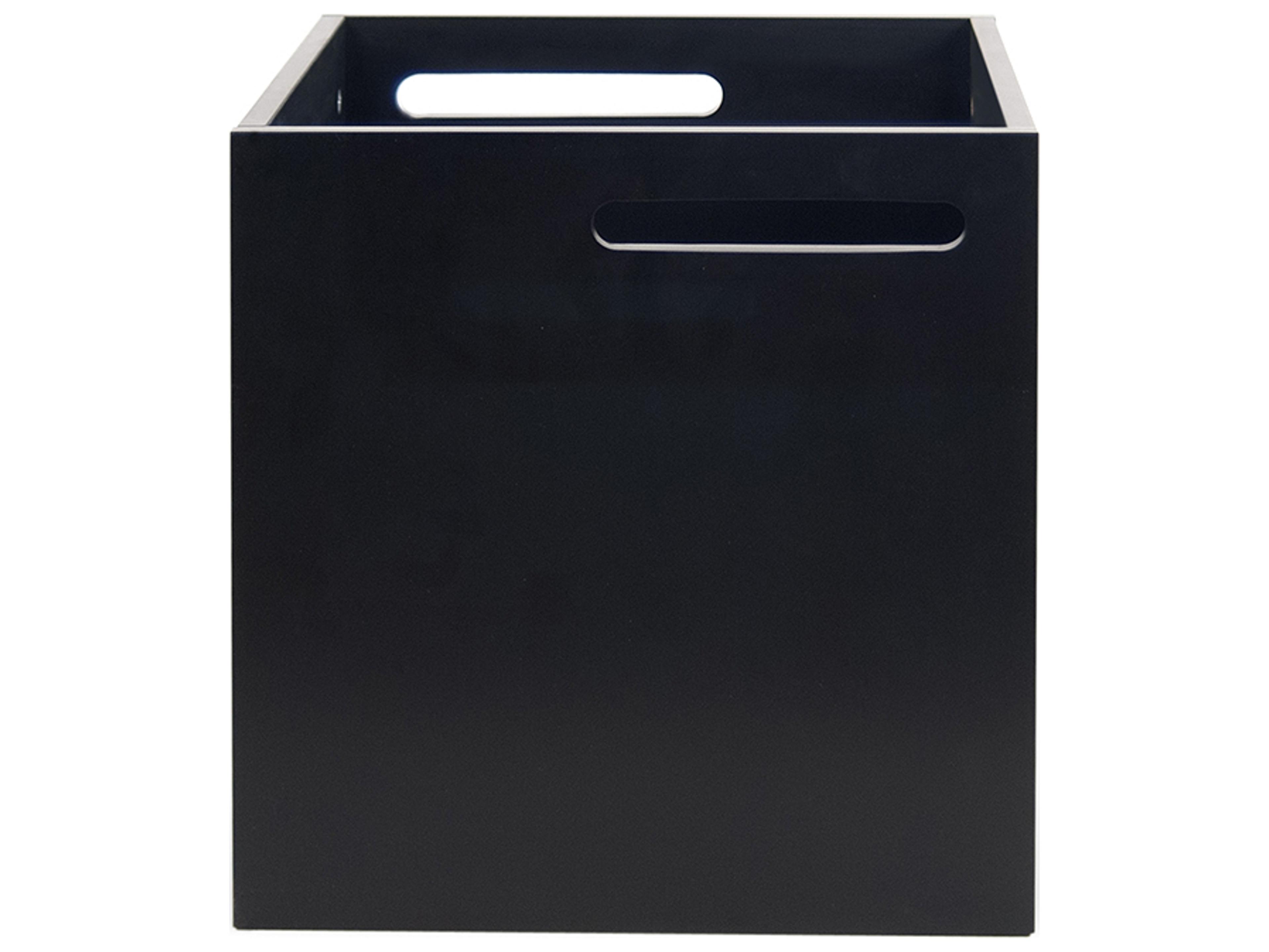 TemaHome Berlin Pure Black Storage Bin
