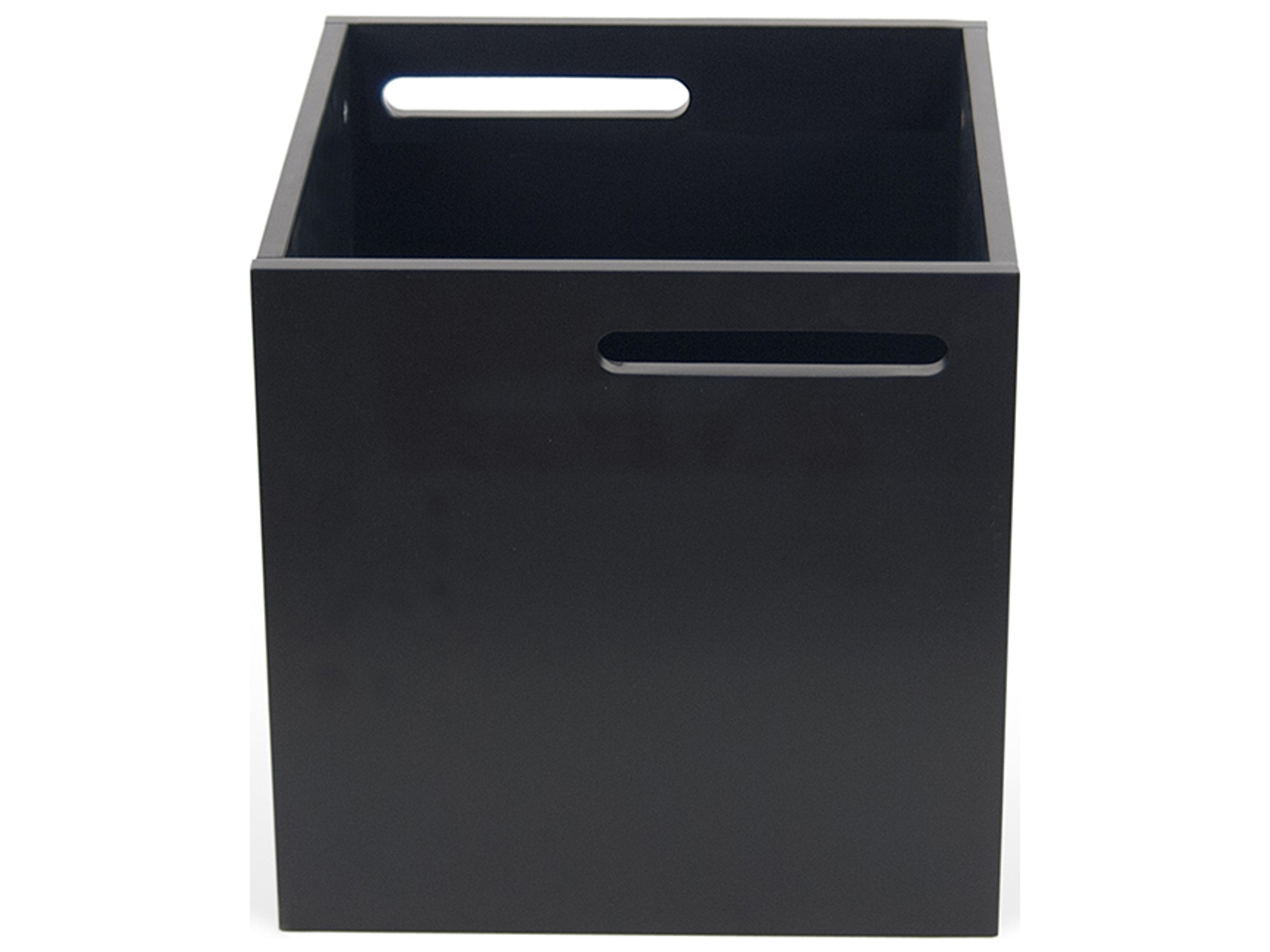 TemaHome Berlin Pure Black Storage Bin