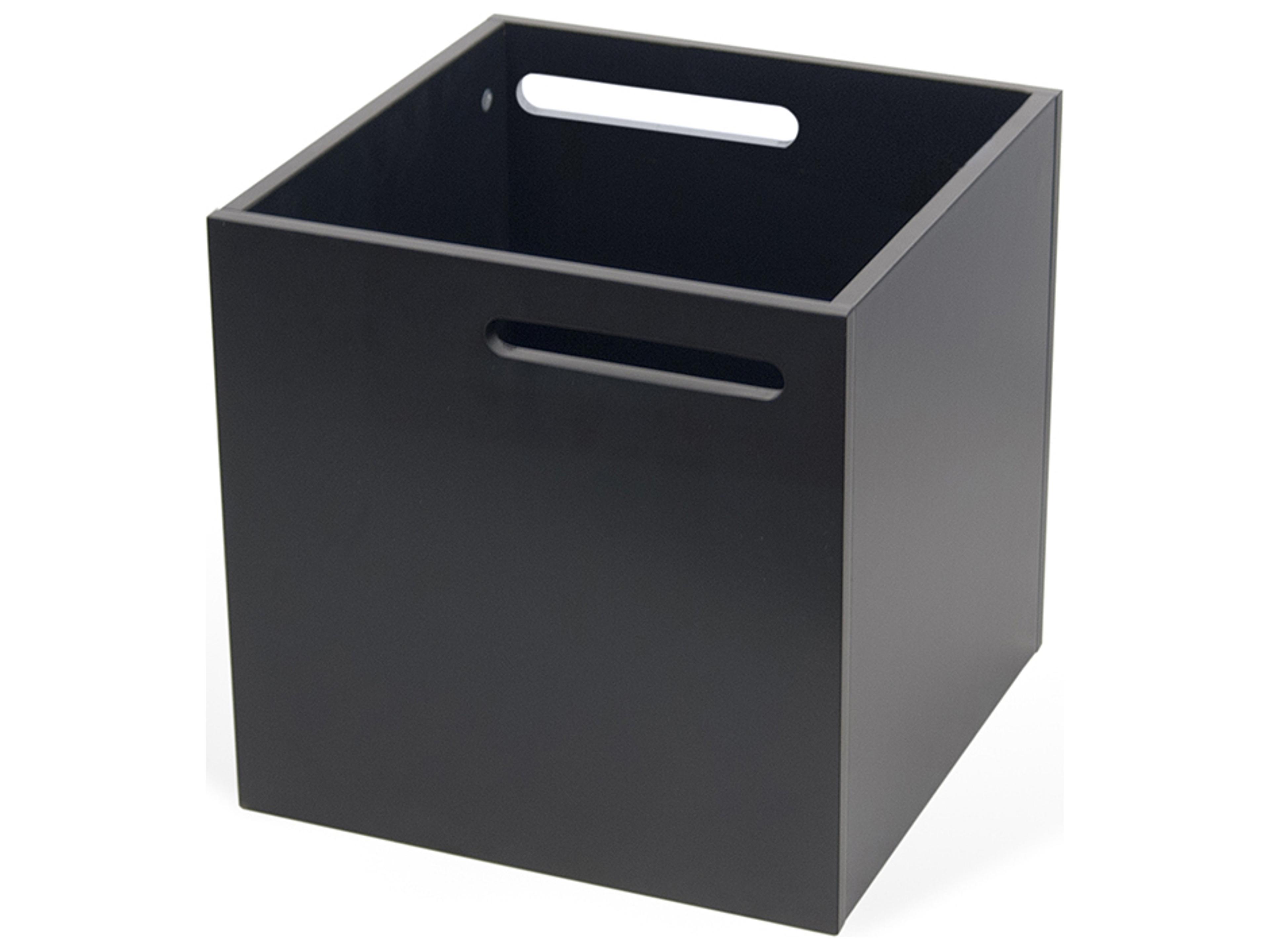 TemaHome Berlin Pure Black Storage Bin