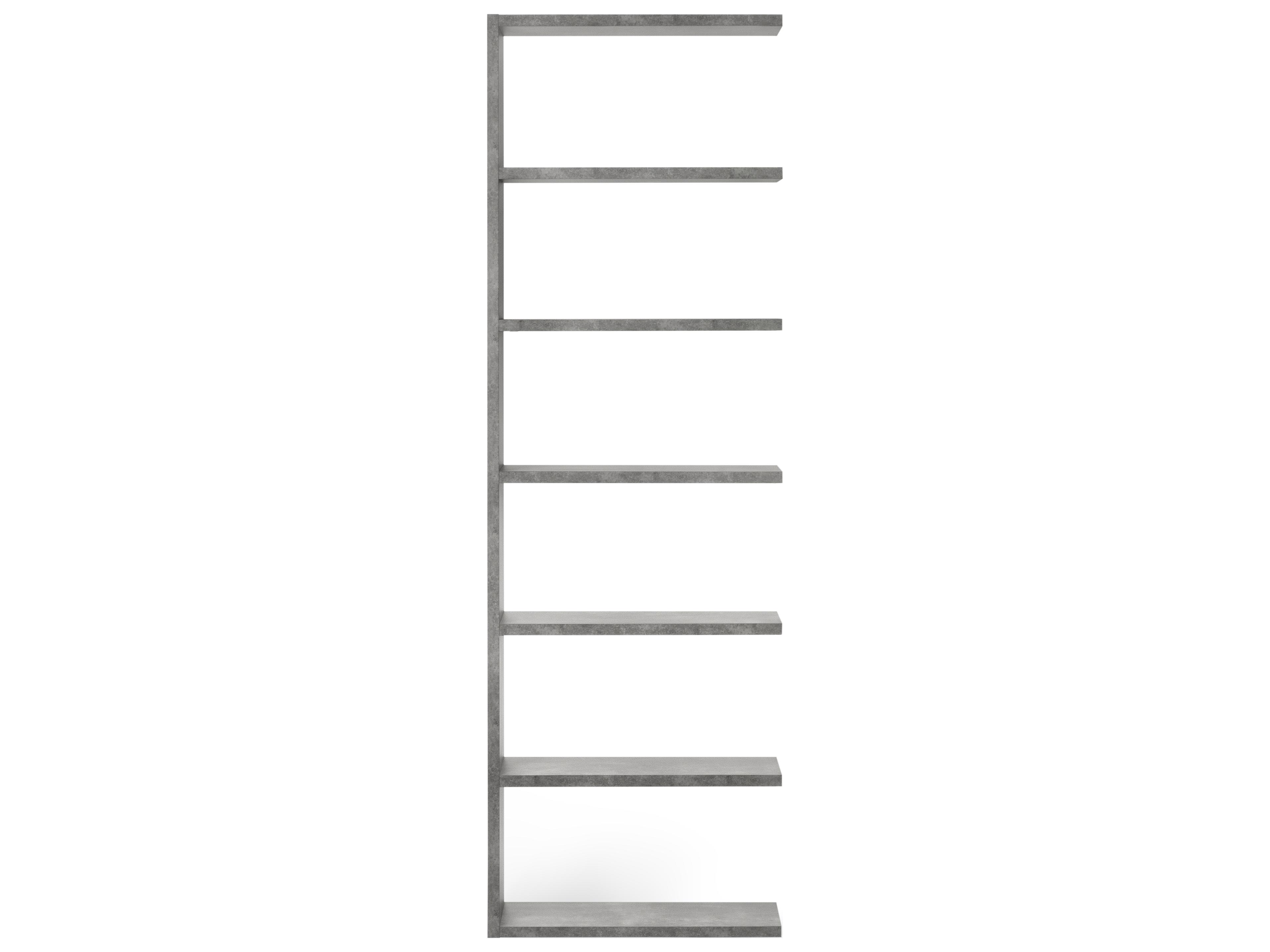 Pombal Concrete Look Bookcase Expansion Kit