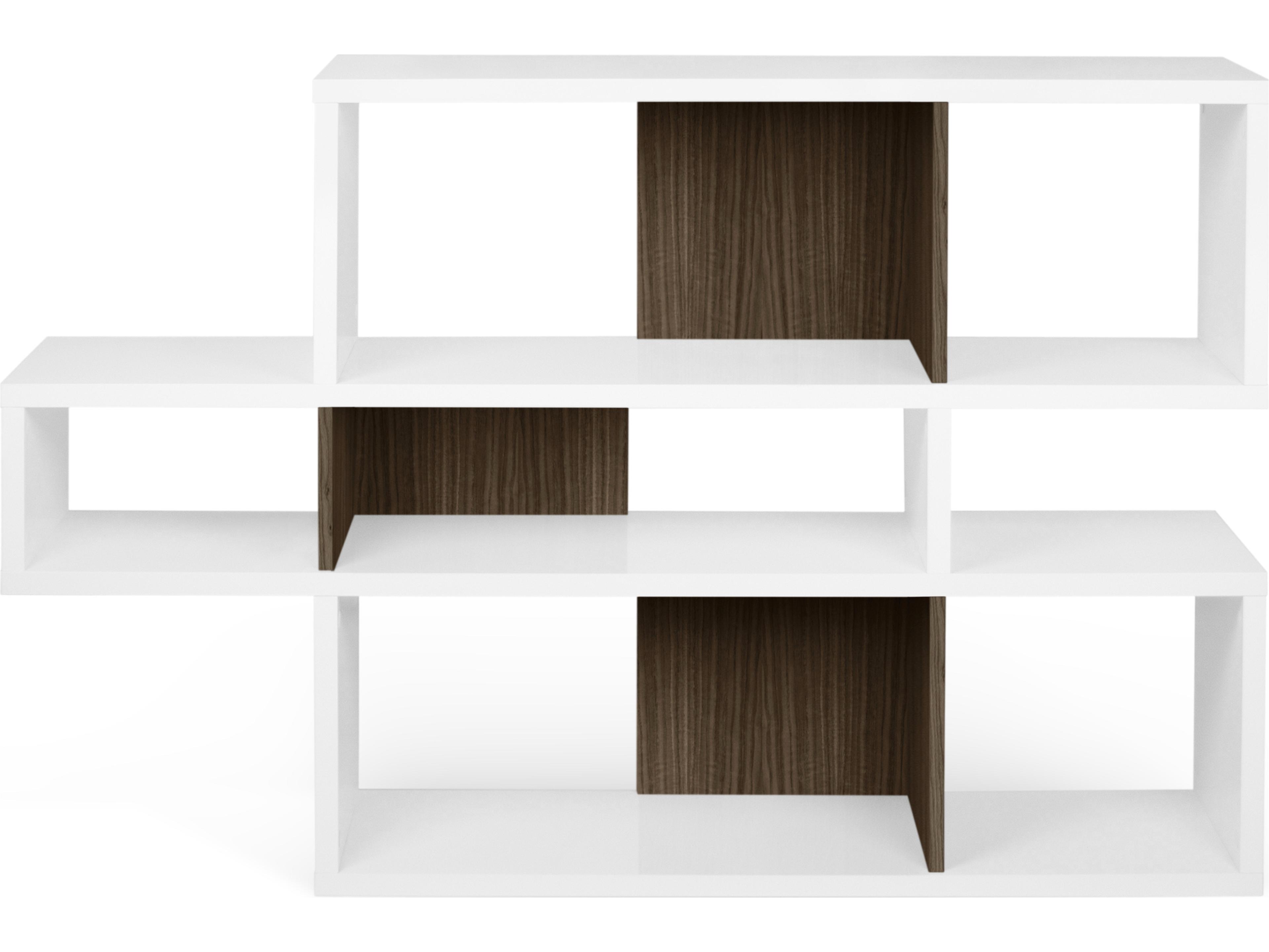 TemaHome London Pure White Frame Bookcase