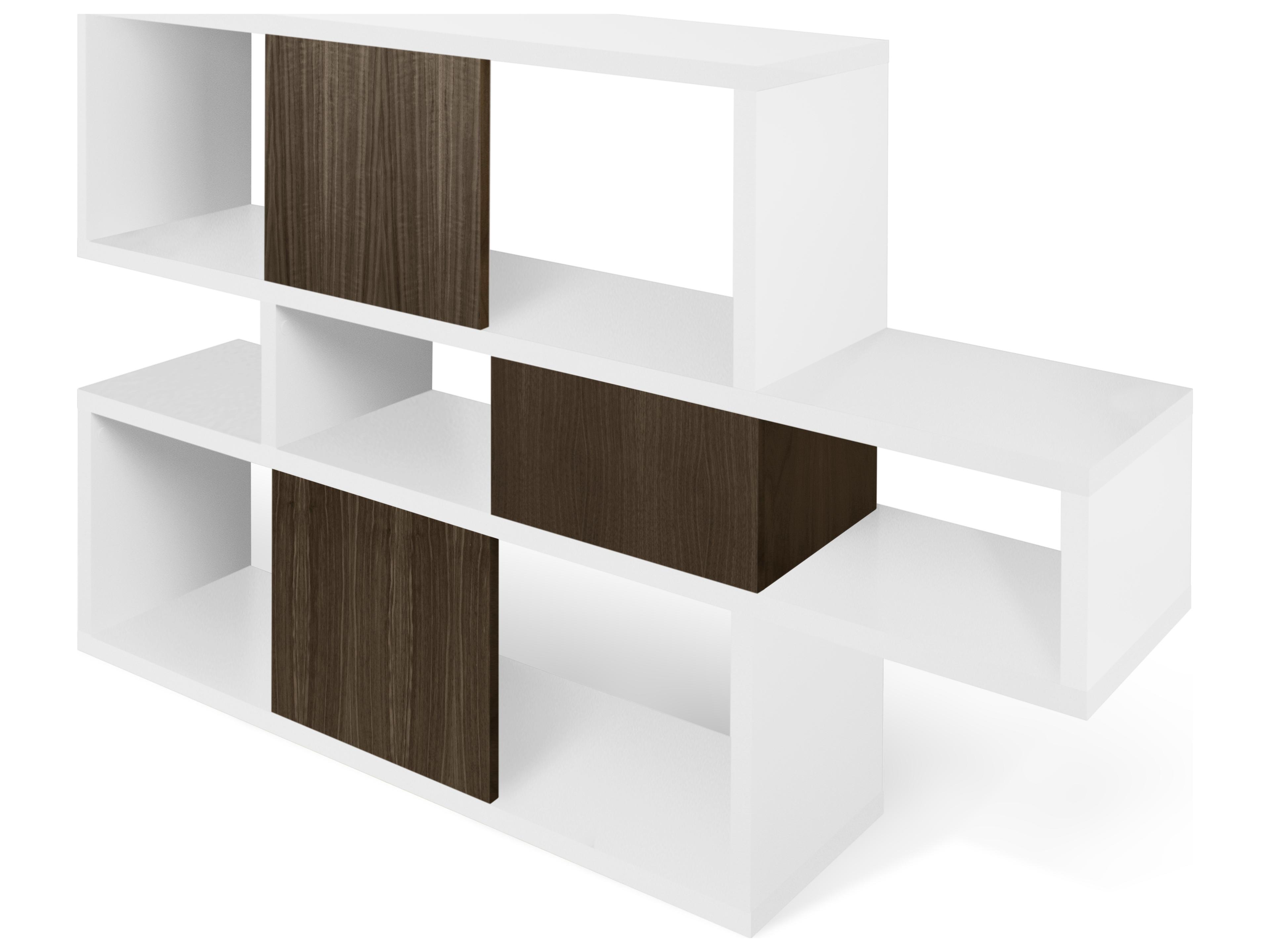 TemaHome London Pure White Frame Bookcase