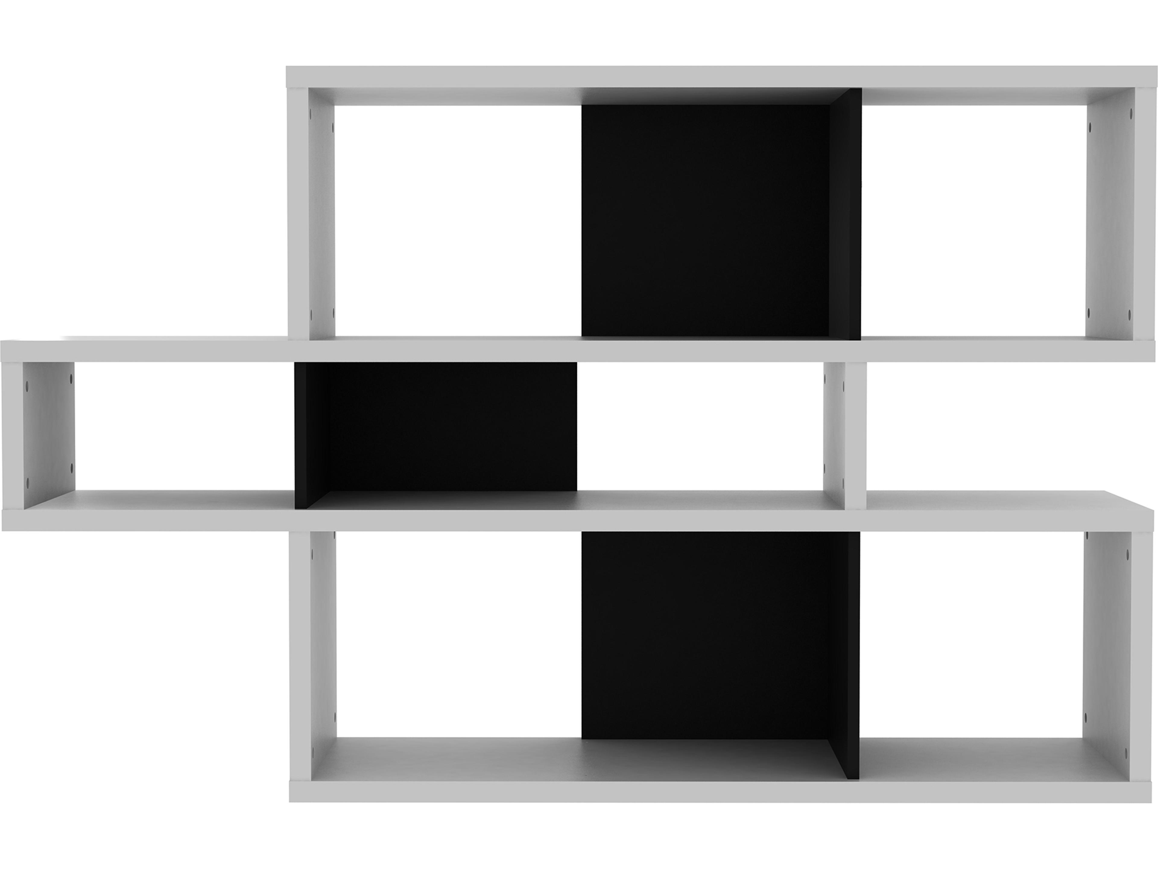 TemaHome London Pure White Frame Bookcase