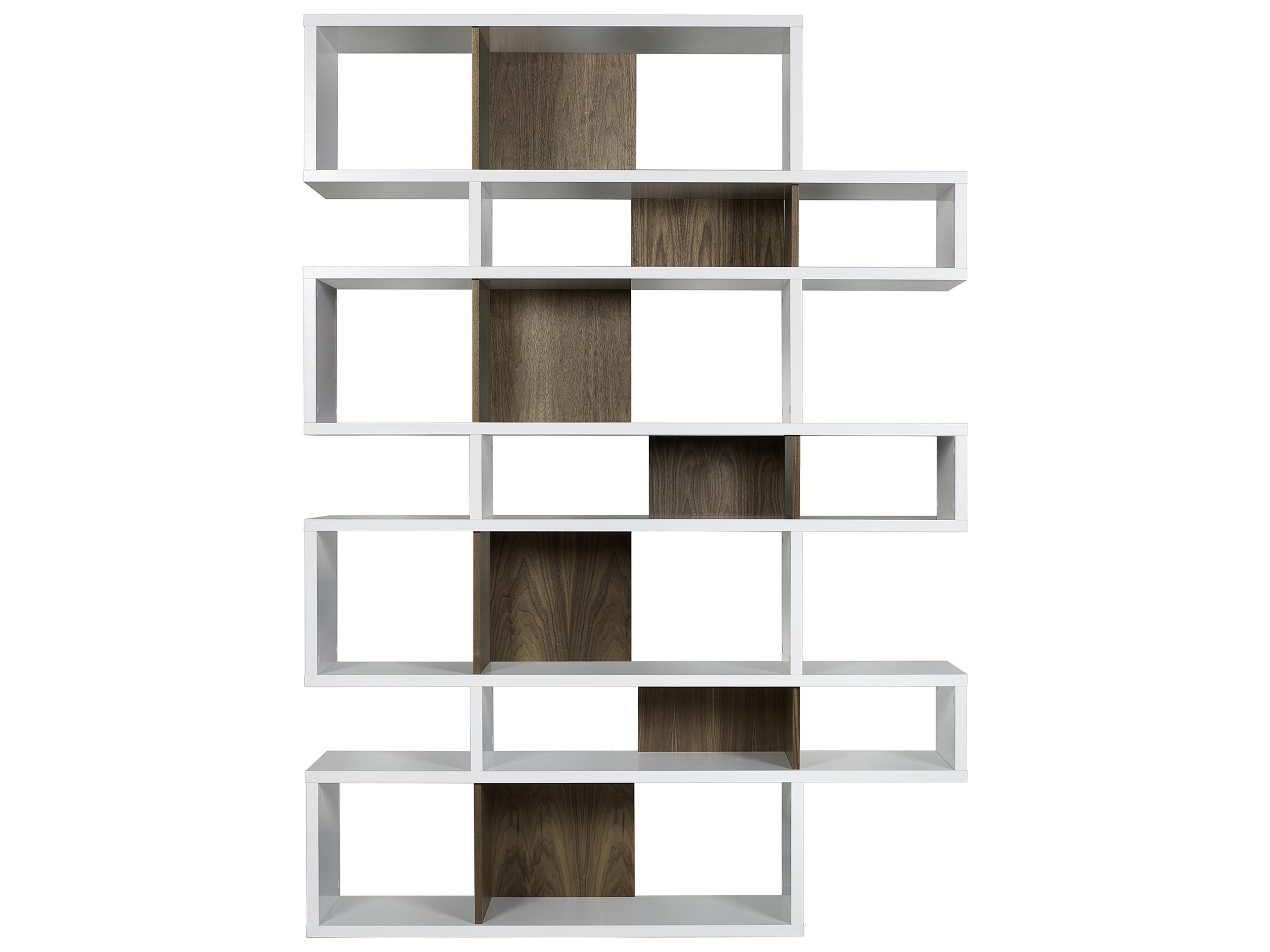 TemaHome London Pure White Frame Bookcase