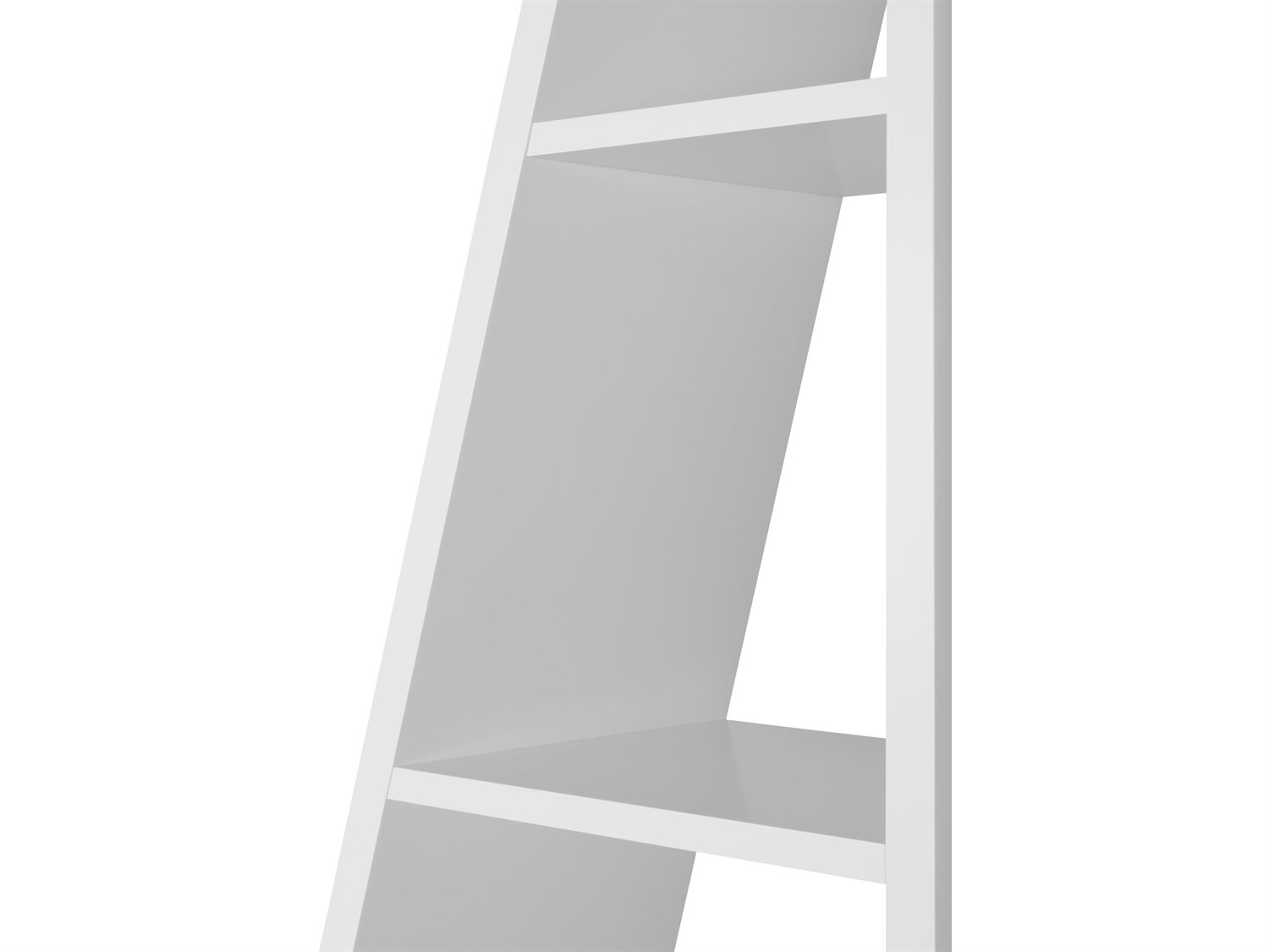 TemaHome Delta Pure White Bookcase