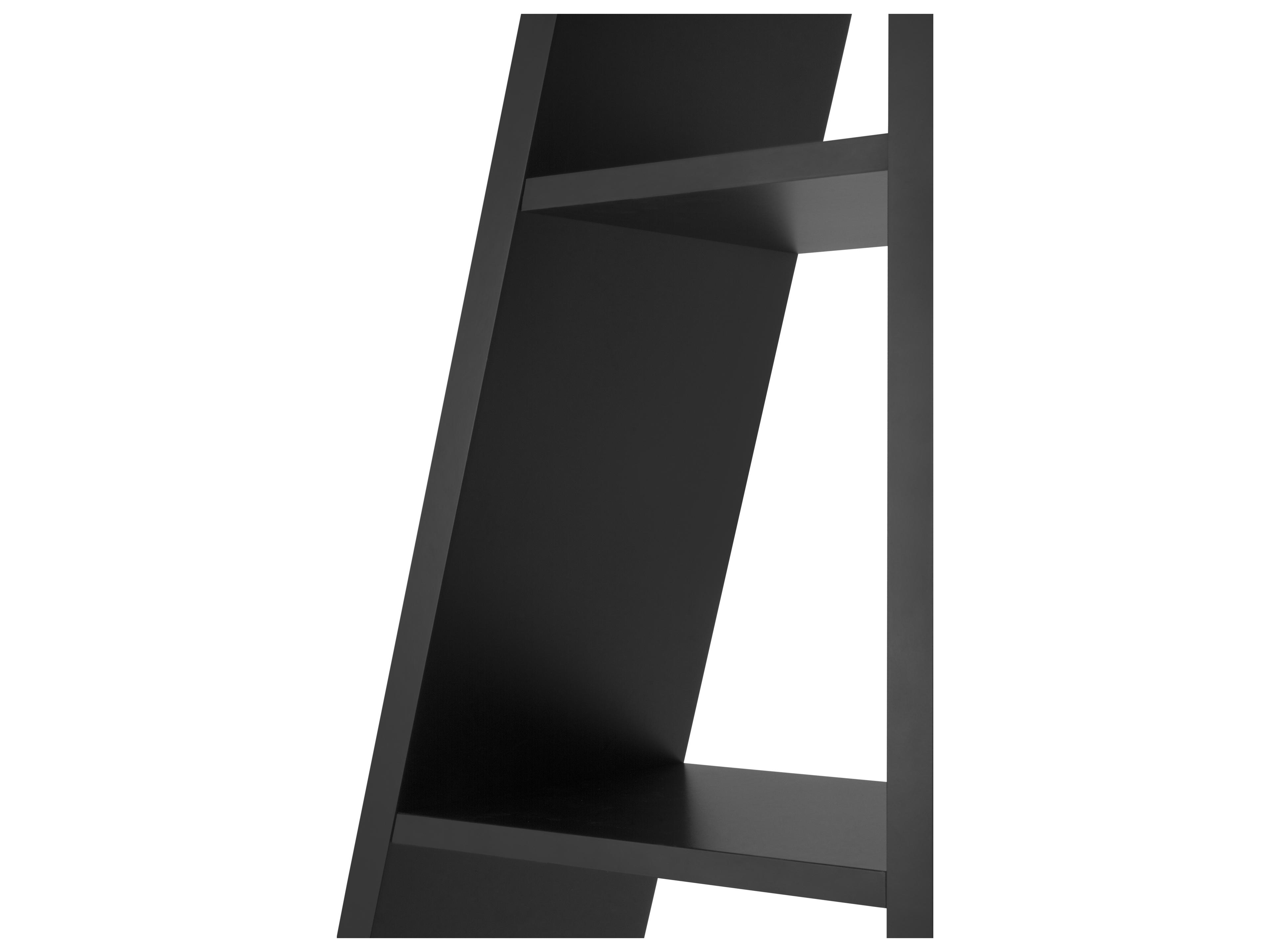 TemaHome Delta Pure Black Bookcase