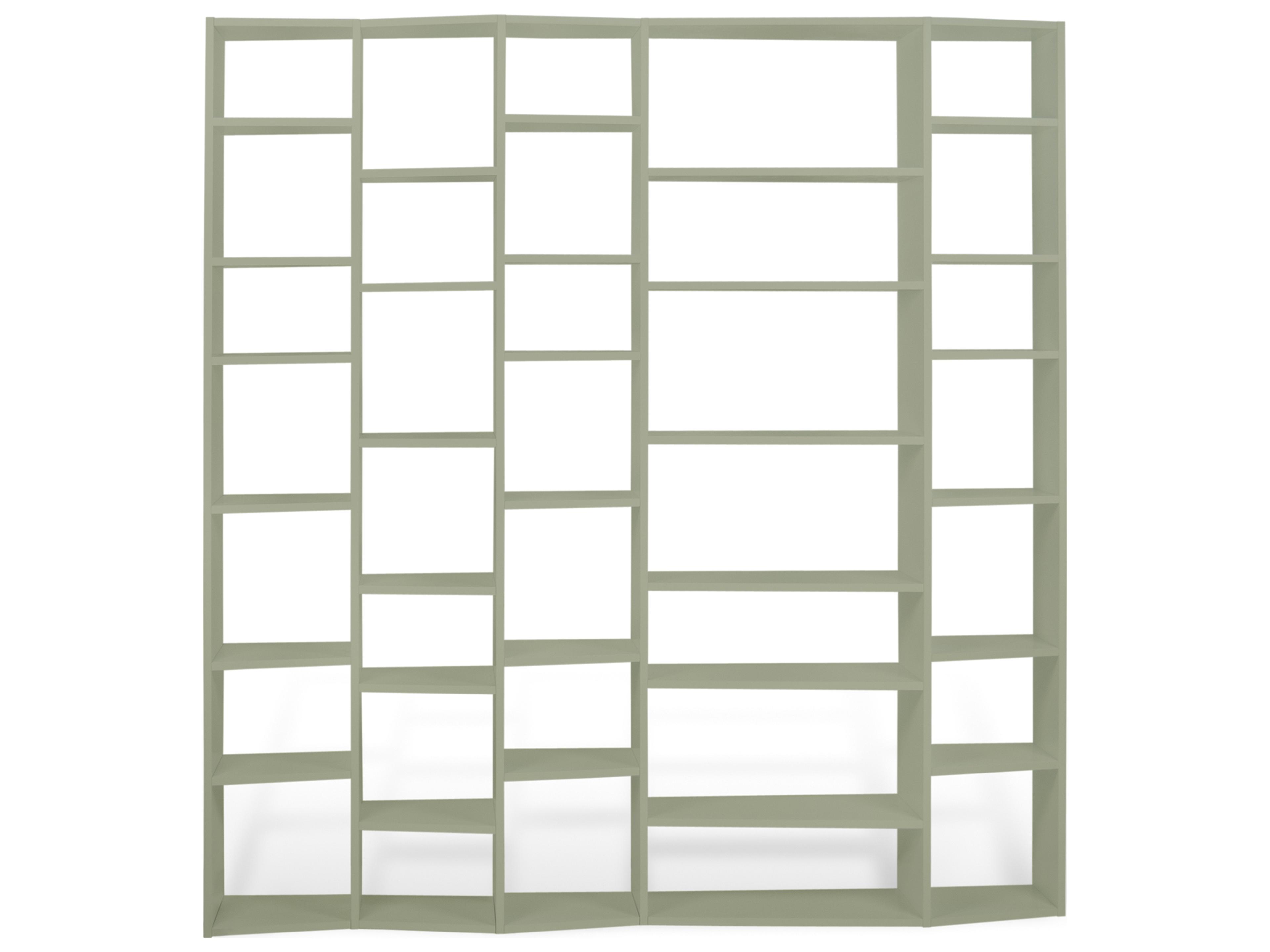 Valsa Matte Grey Bookcase