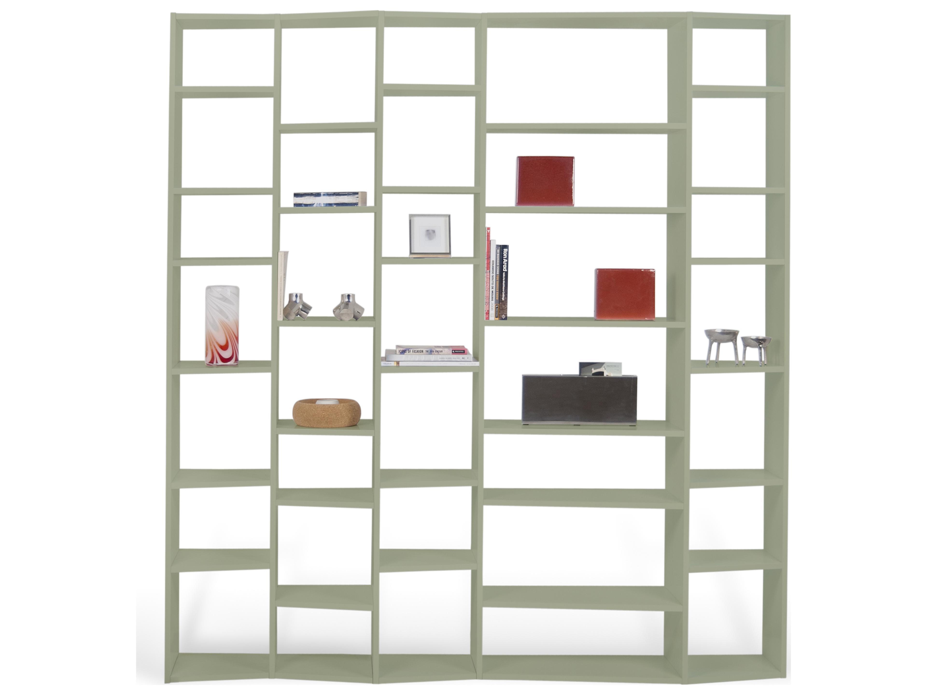 TemaHome Valsa Matte Grey Bookcase