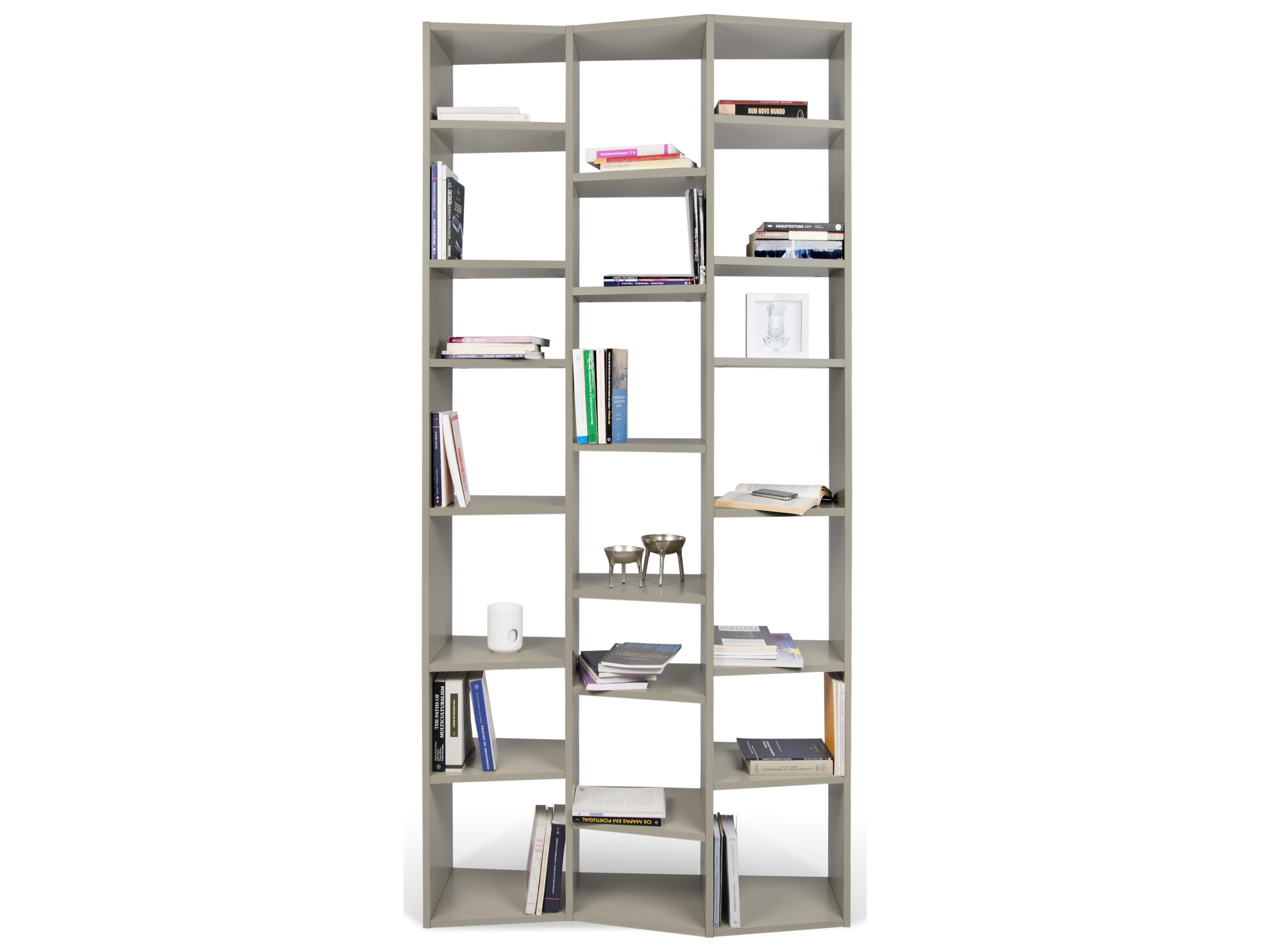 TemaHome Valsa Matte Grey Bookcase