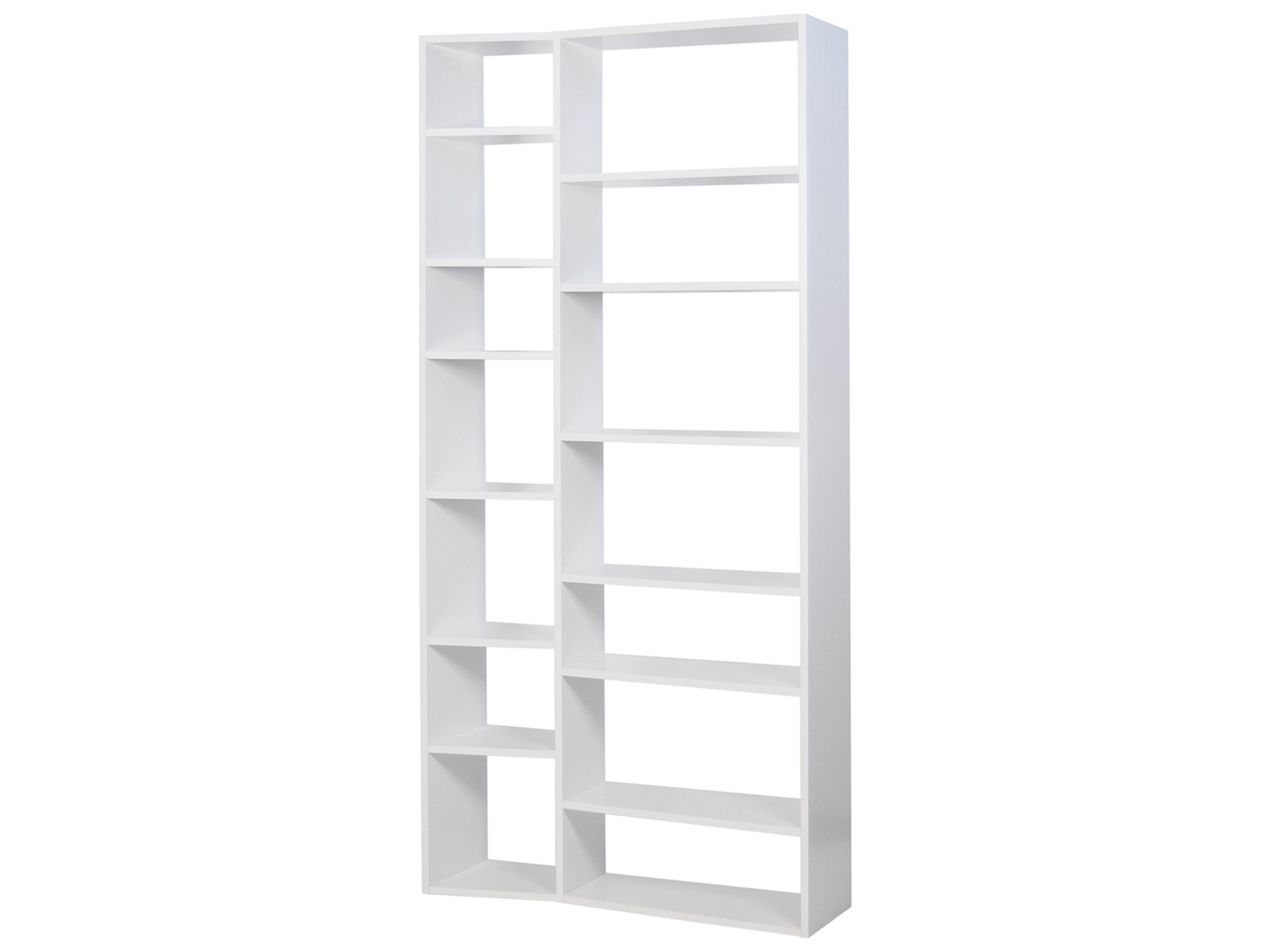 TemaHome Valsa Pure White Bookcase