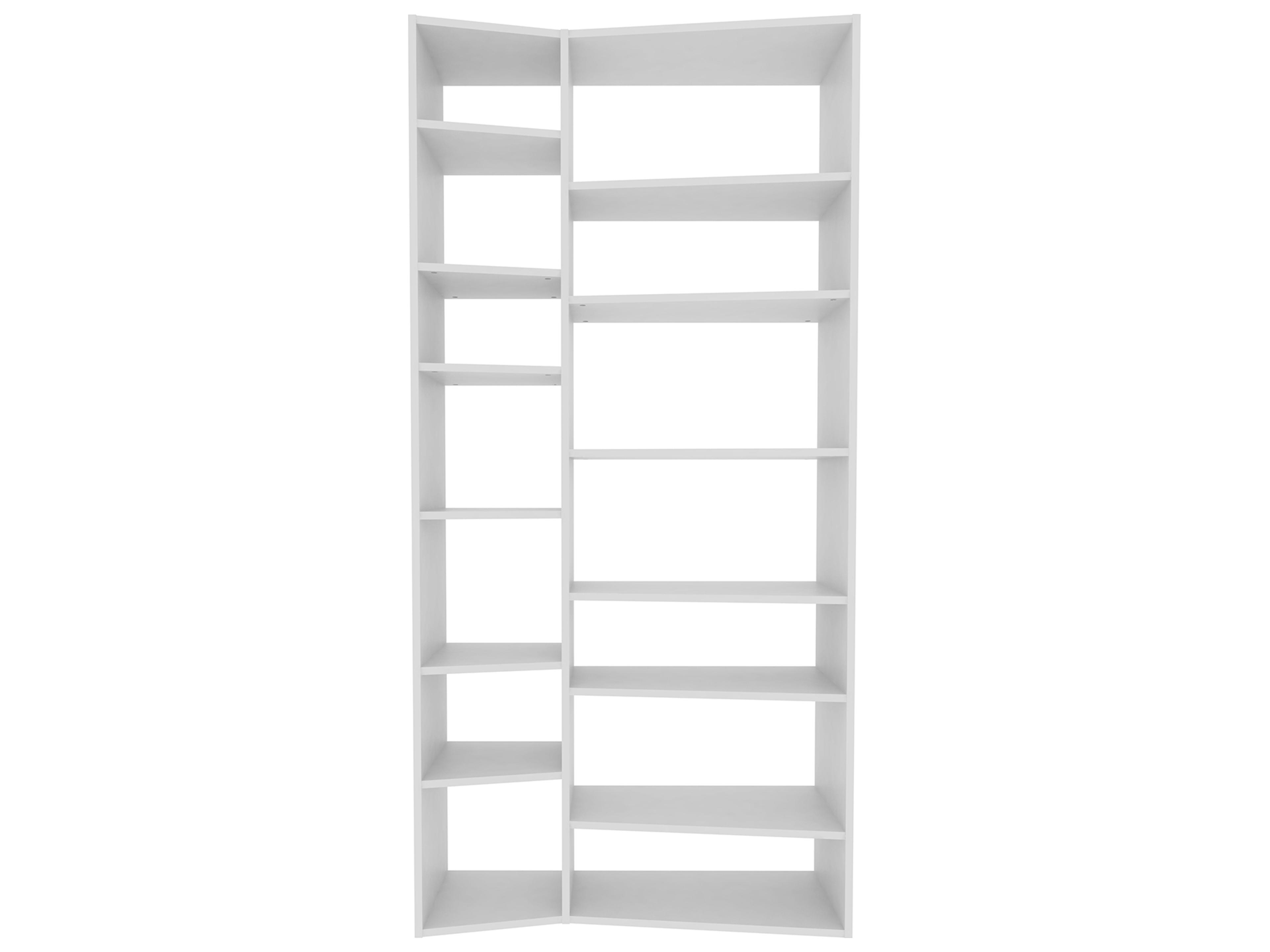 TemaHome Valsa Pure White Bookcase