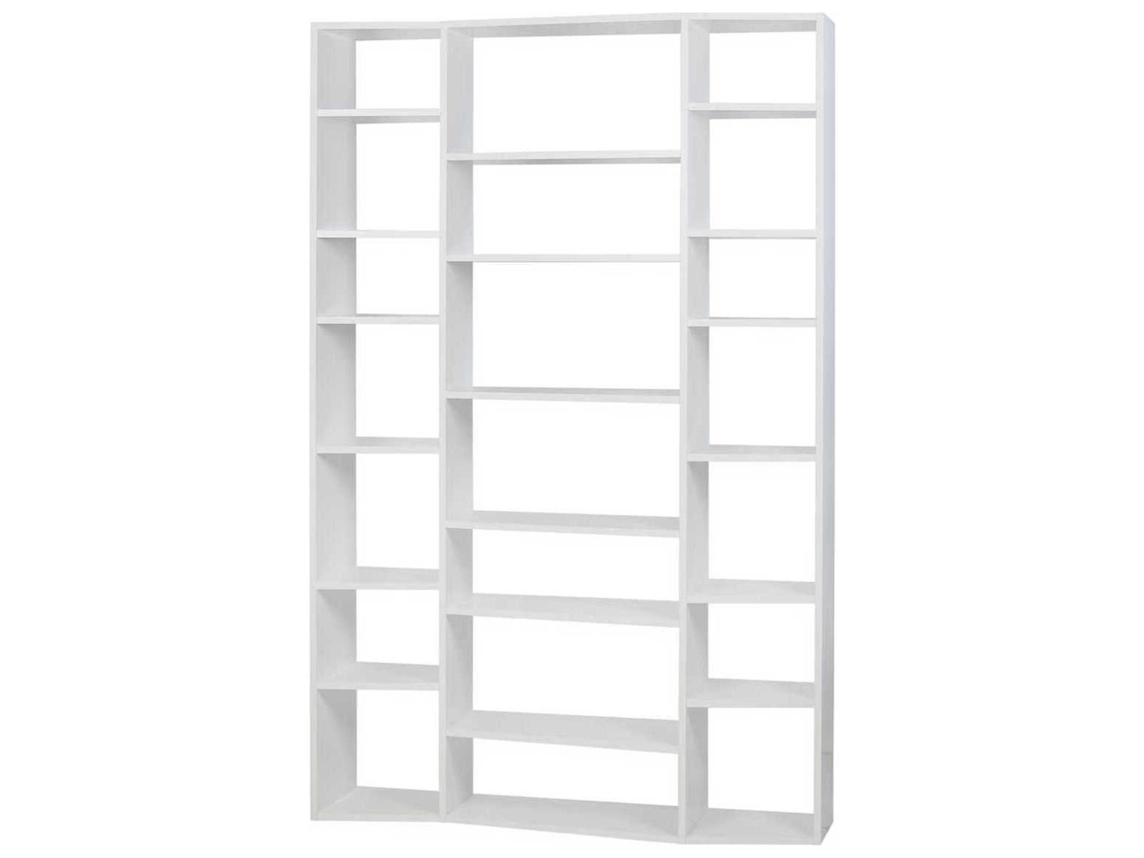 Valsa Pure White Bookcase