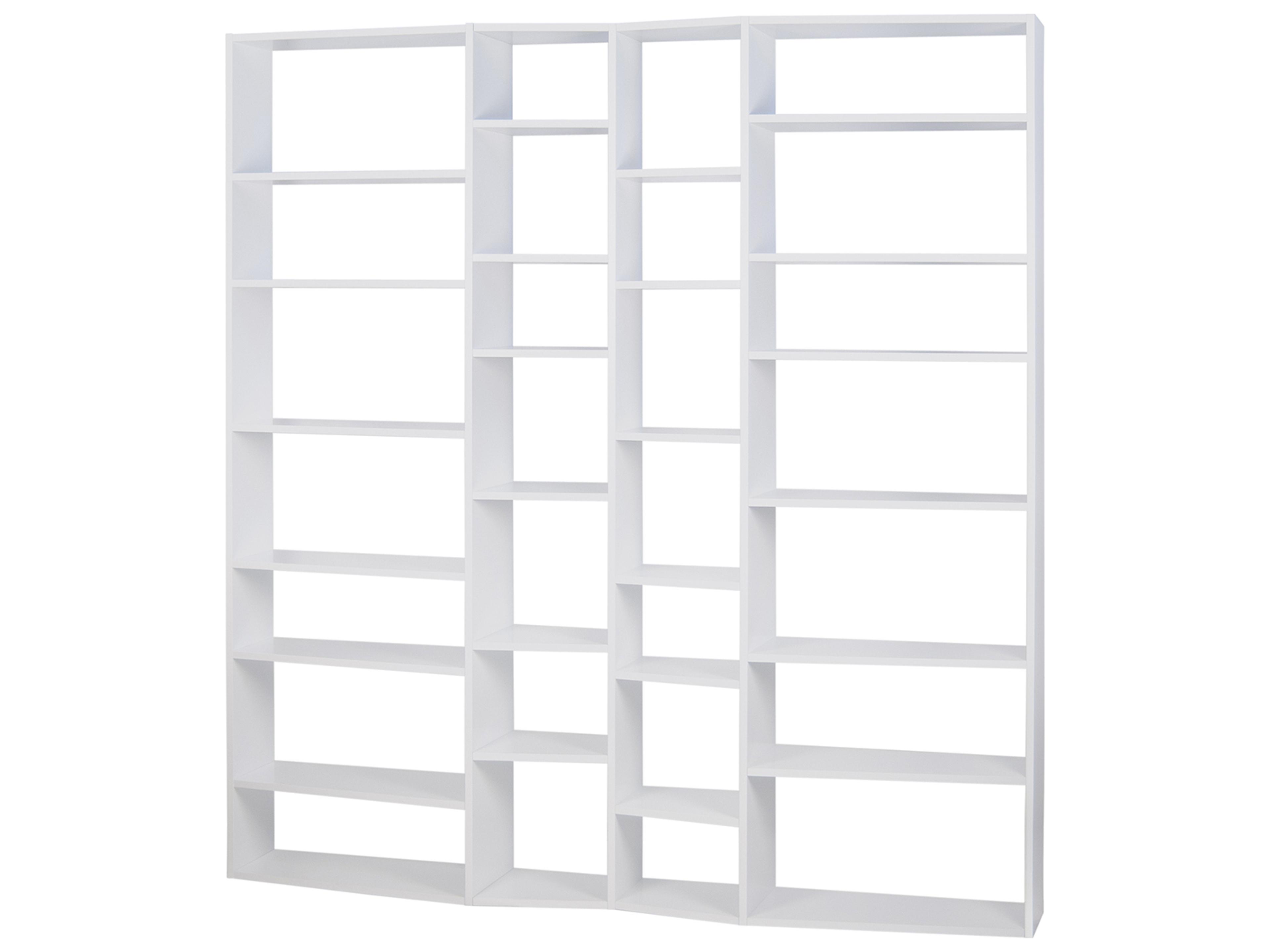 TemaHome Valsa Pure White Bookcase