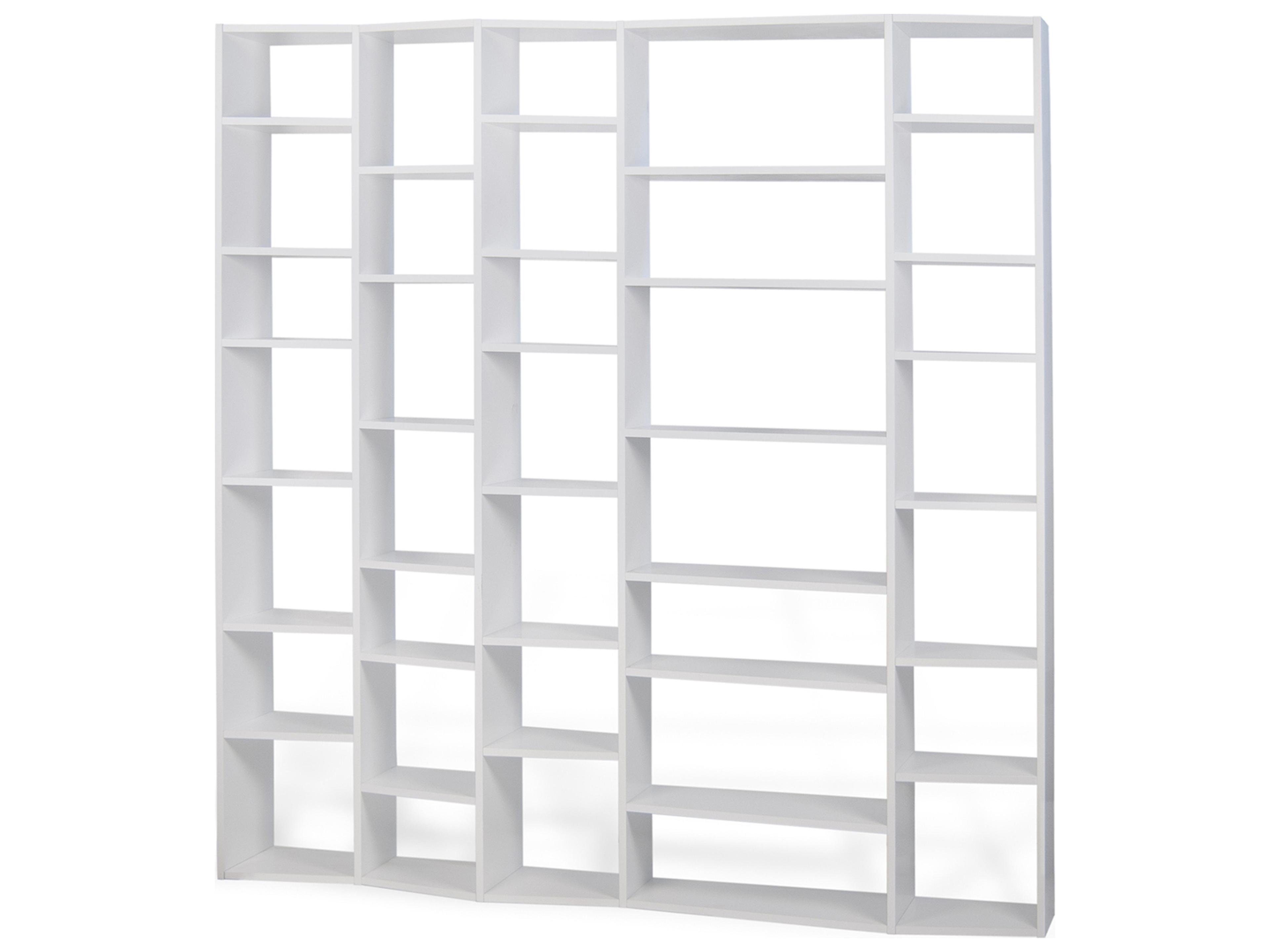 TemaHome Valsa Pure White Bookcase