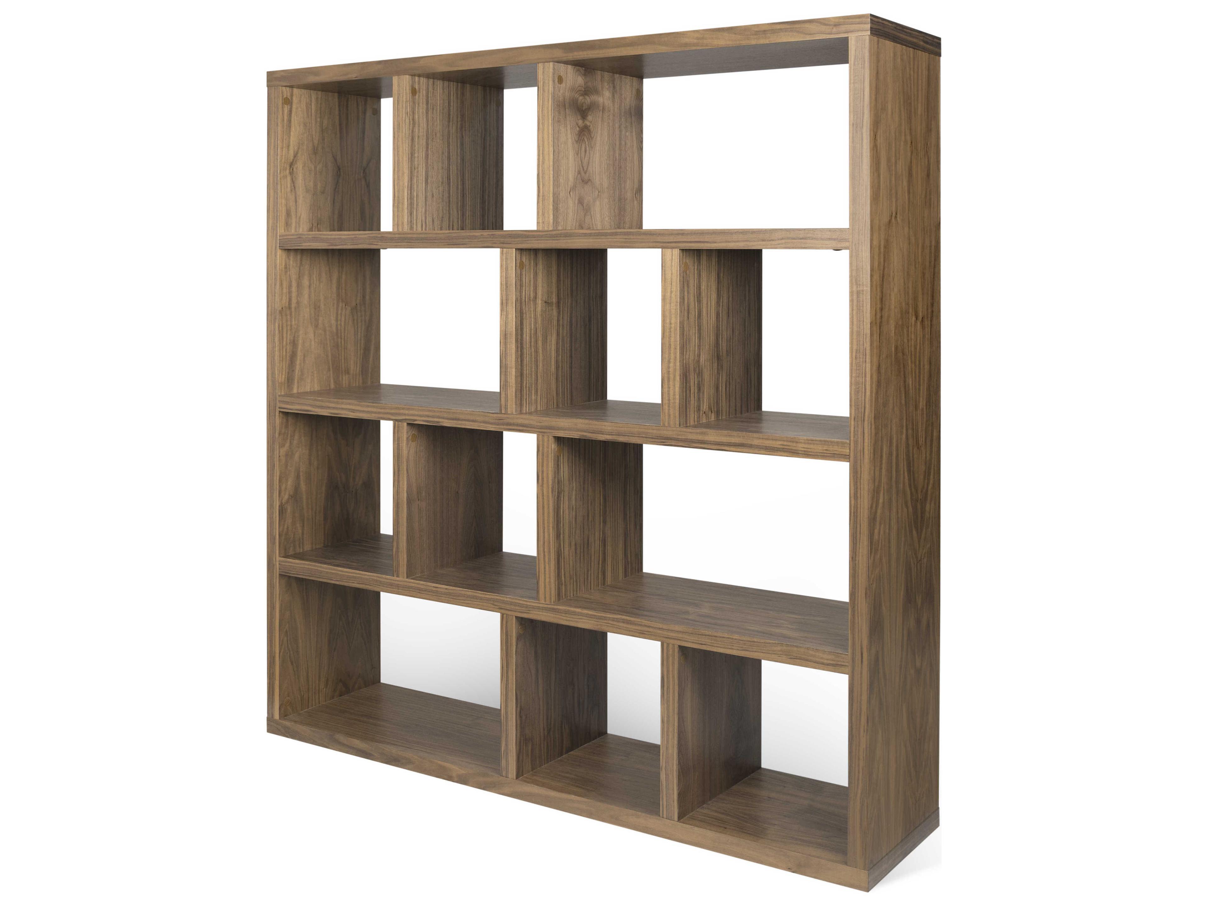TemaHome Berlin Walnut Bookcase