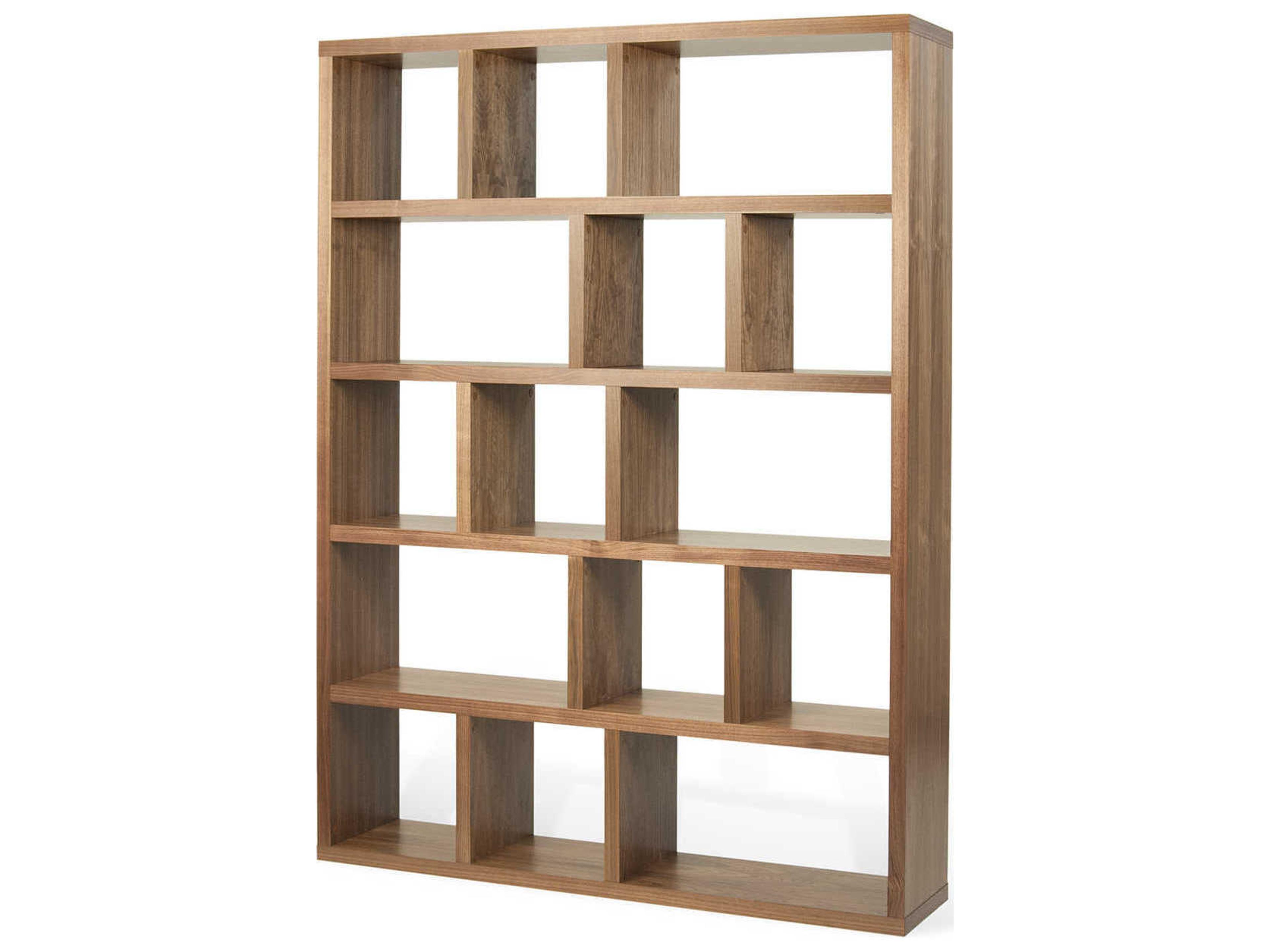 TemaHome Berlin Walnut Bookcase