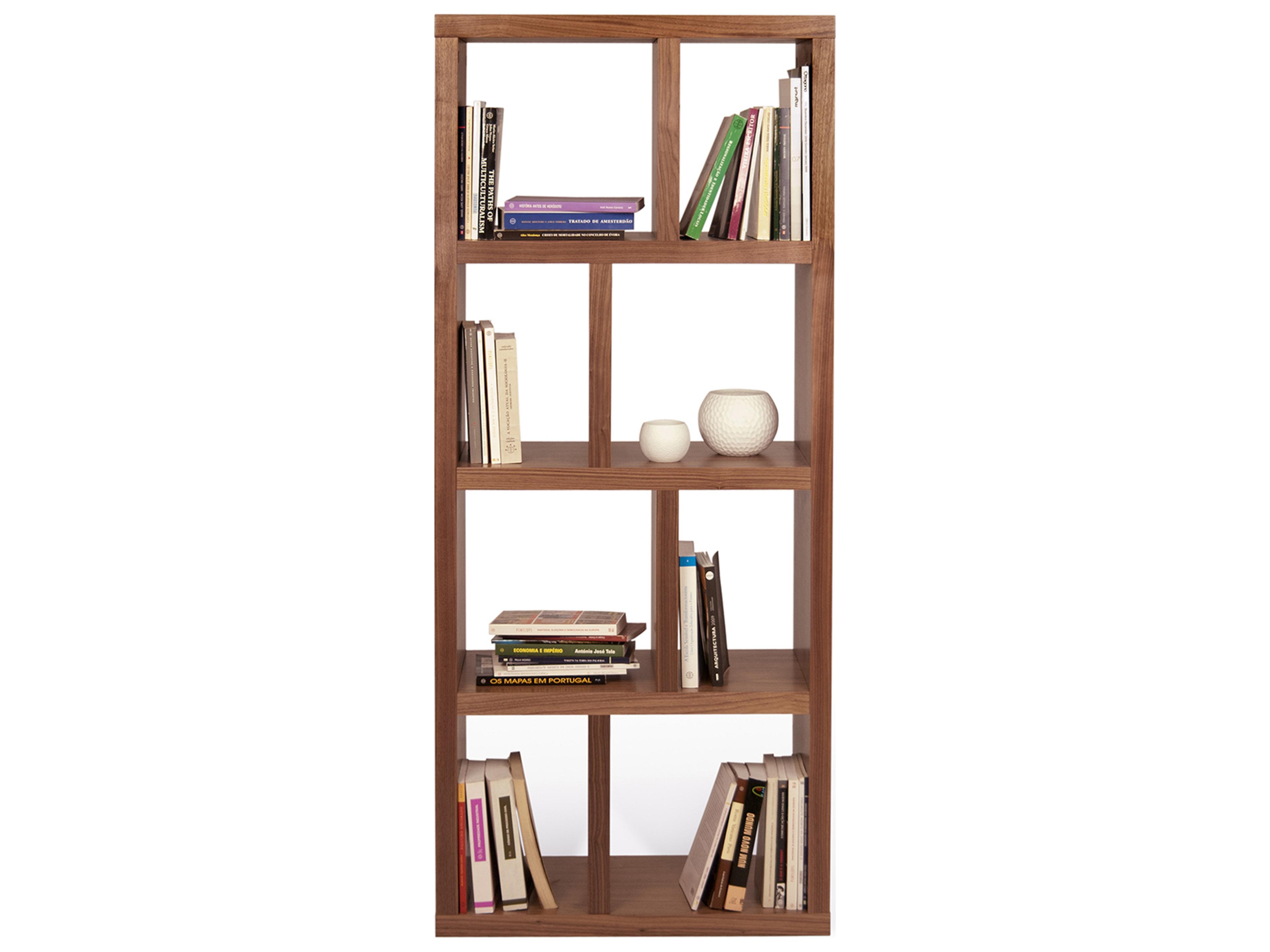 TemaHome Berlin Walnut Bookcase