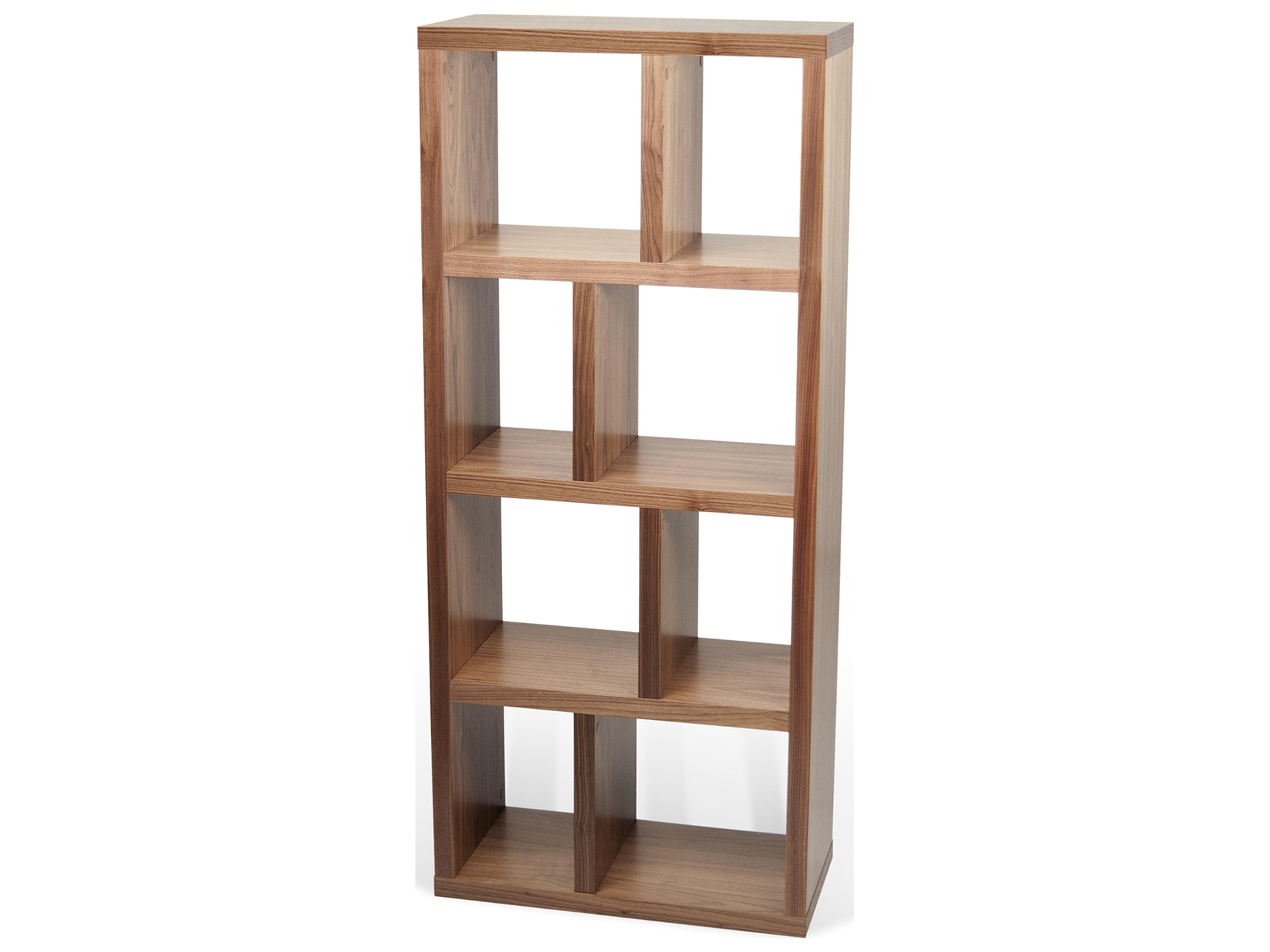 TemaHome Berlin Walnut Bookcase