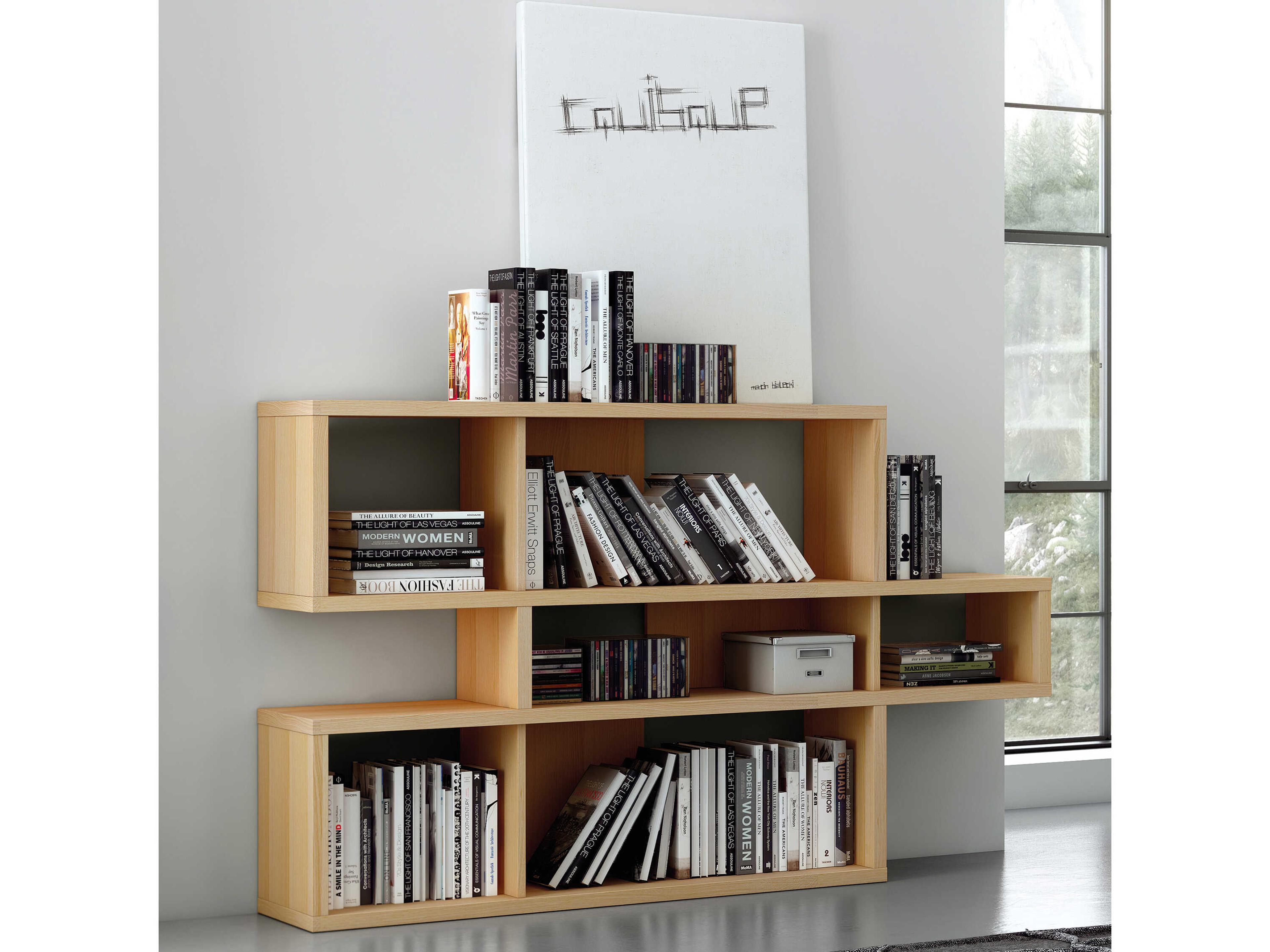 TemaHome London Oak Frame Bookcase