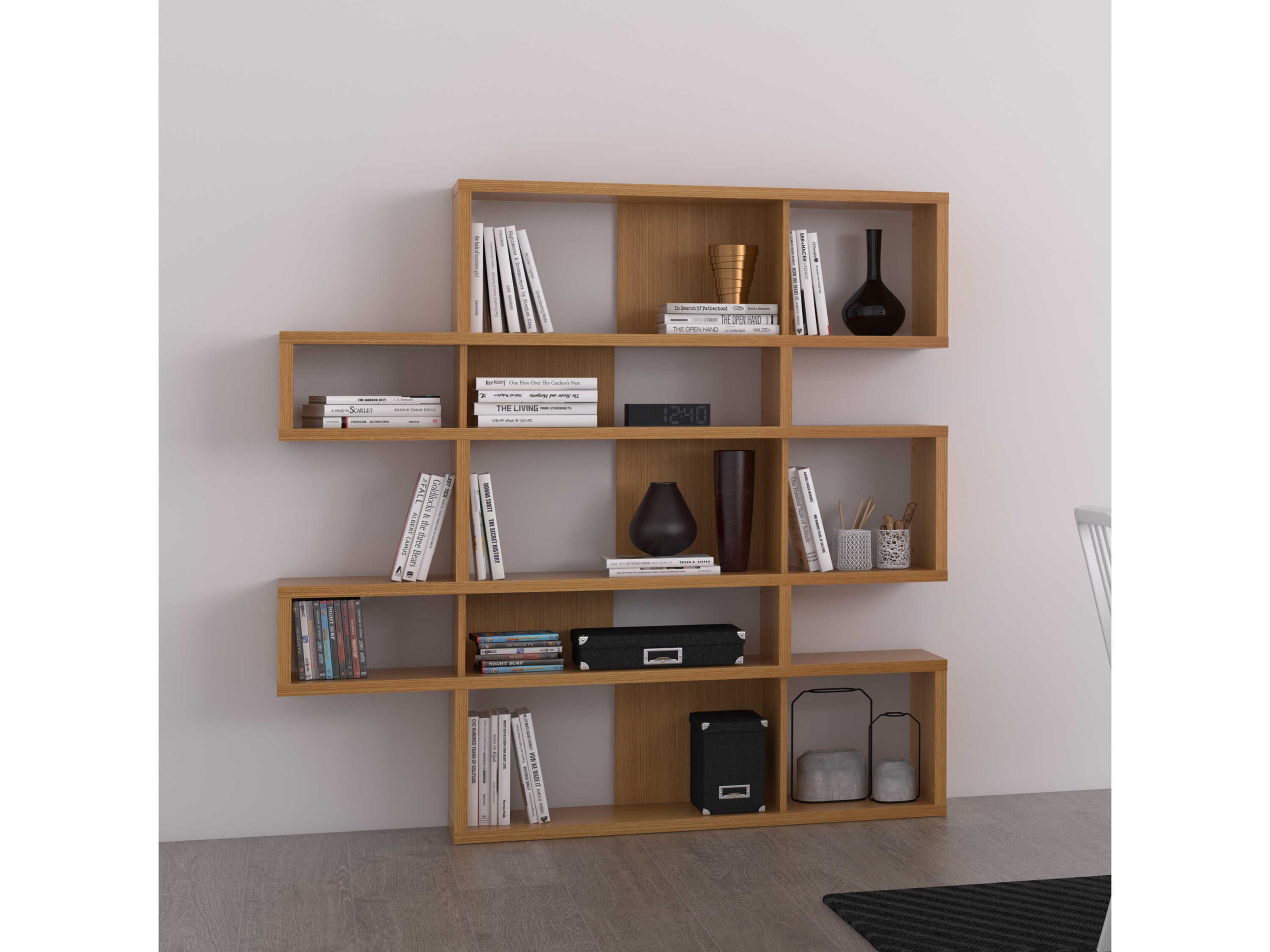 TemaHome London Oak Frame Bookcase
